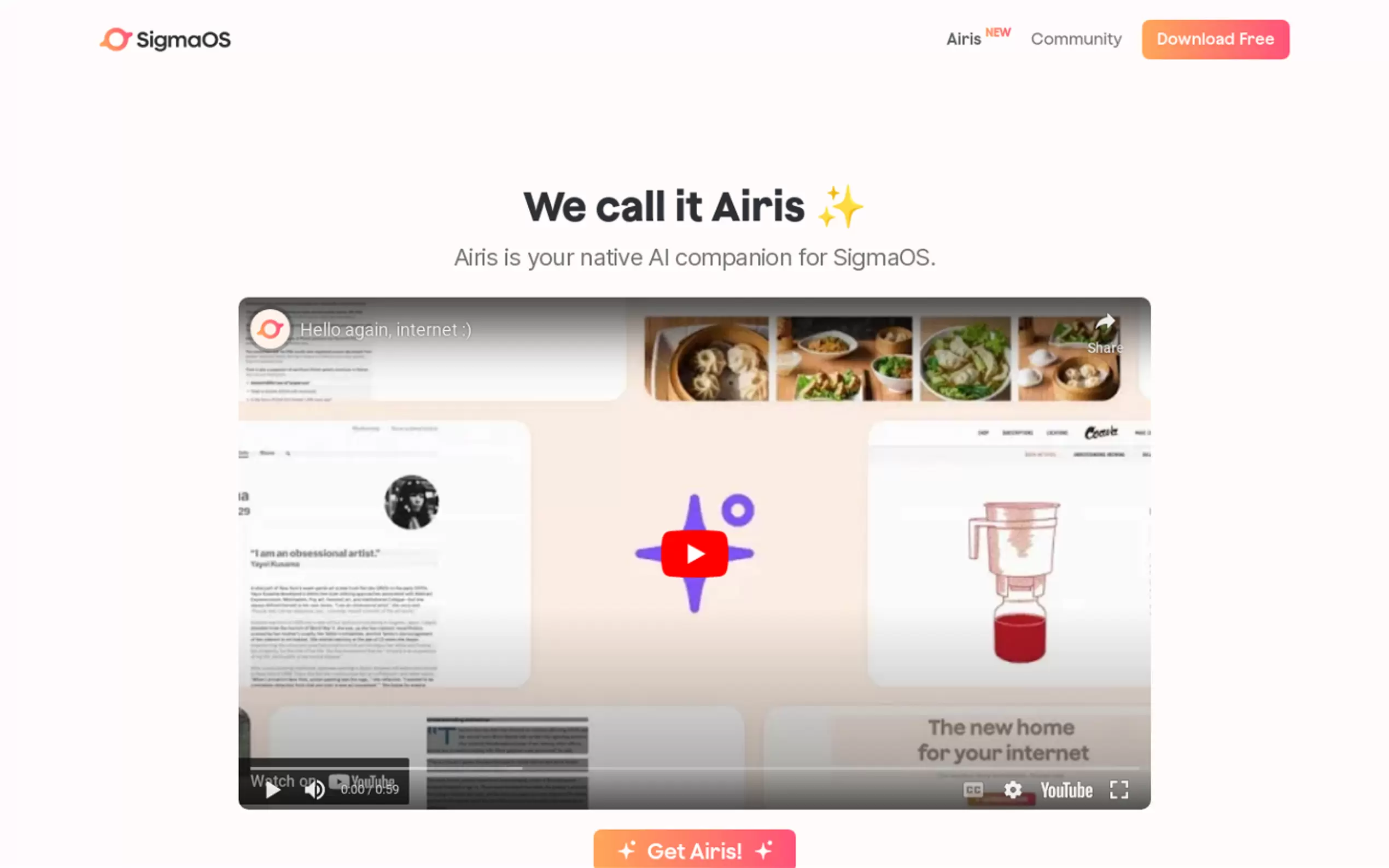 SigmaOS gallery image