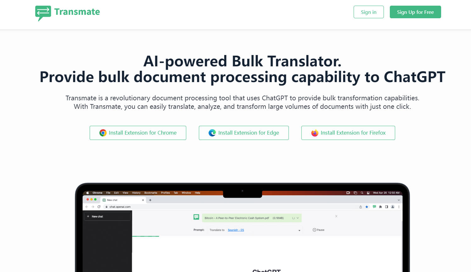 Transmate gallery image