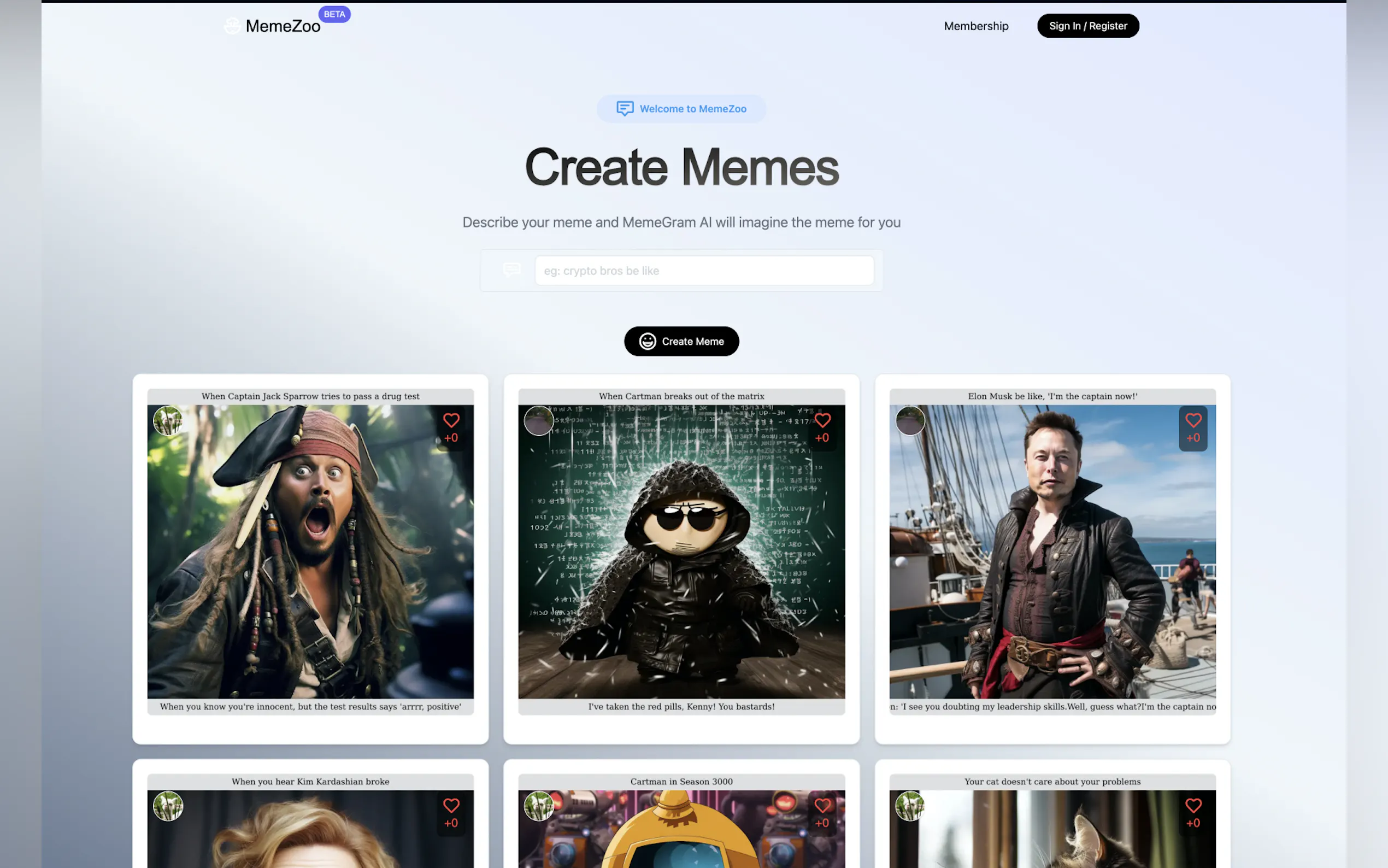 MemeZoo gallery image