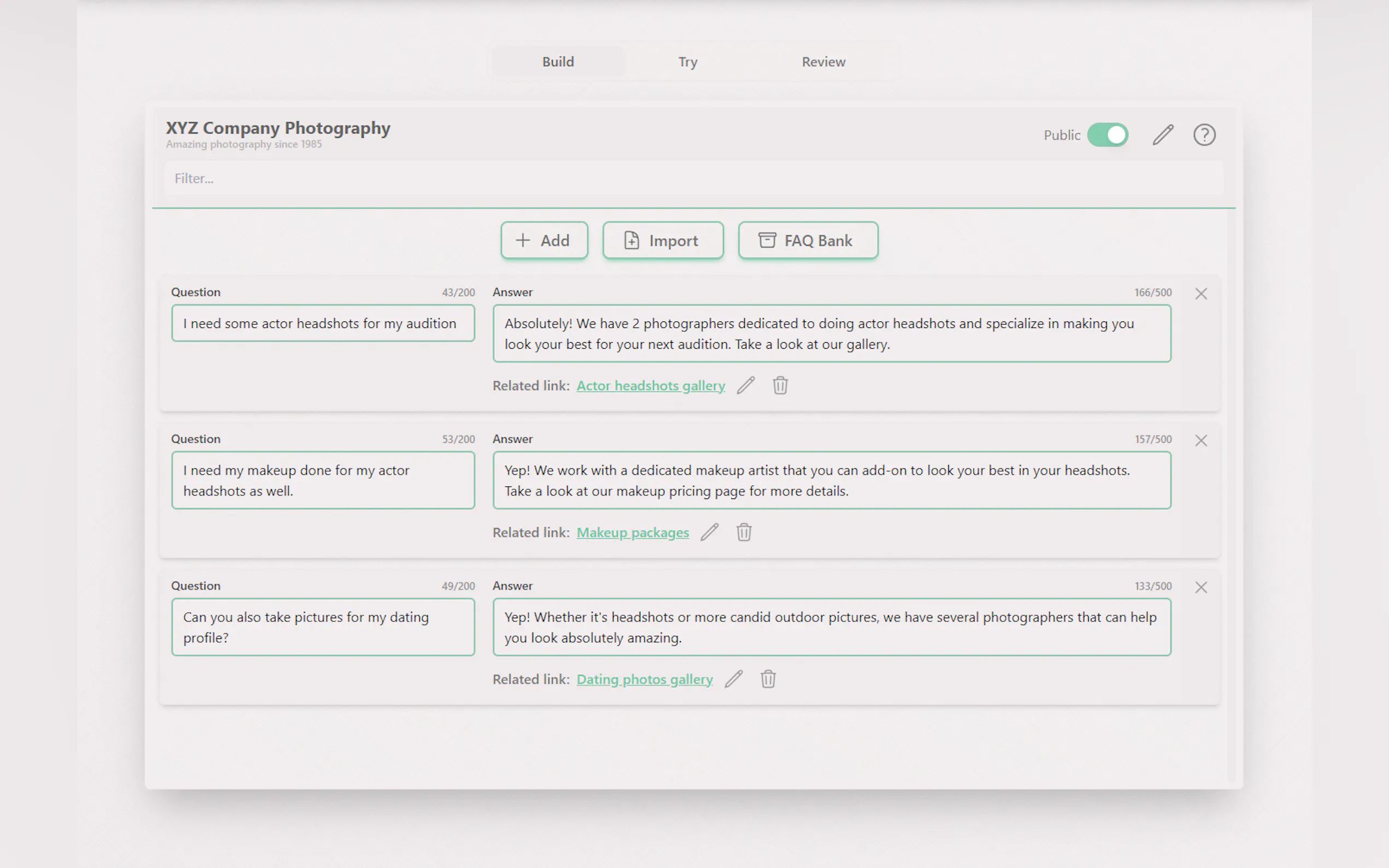 FrequentlyAskedAI gallery image