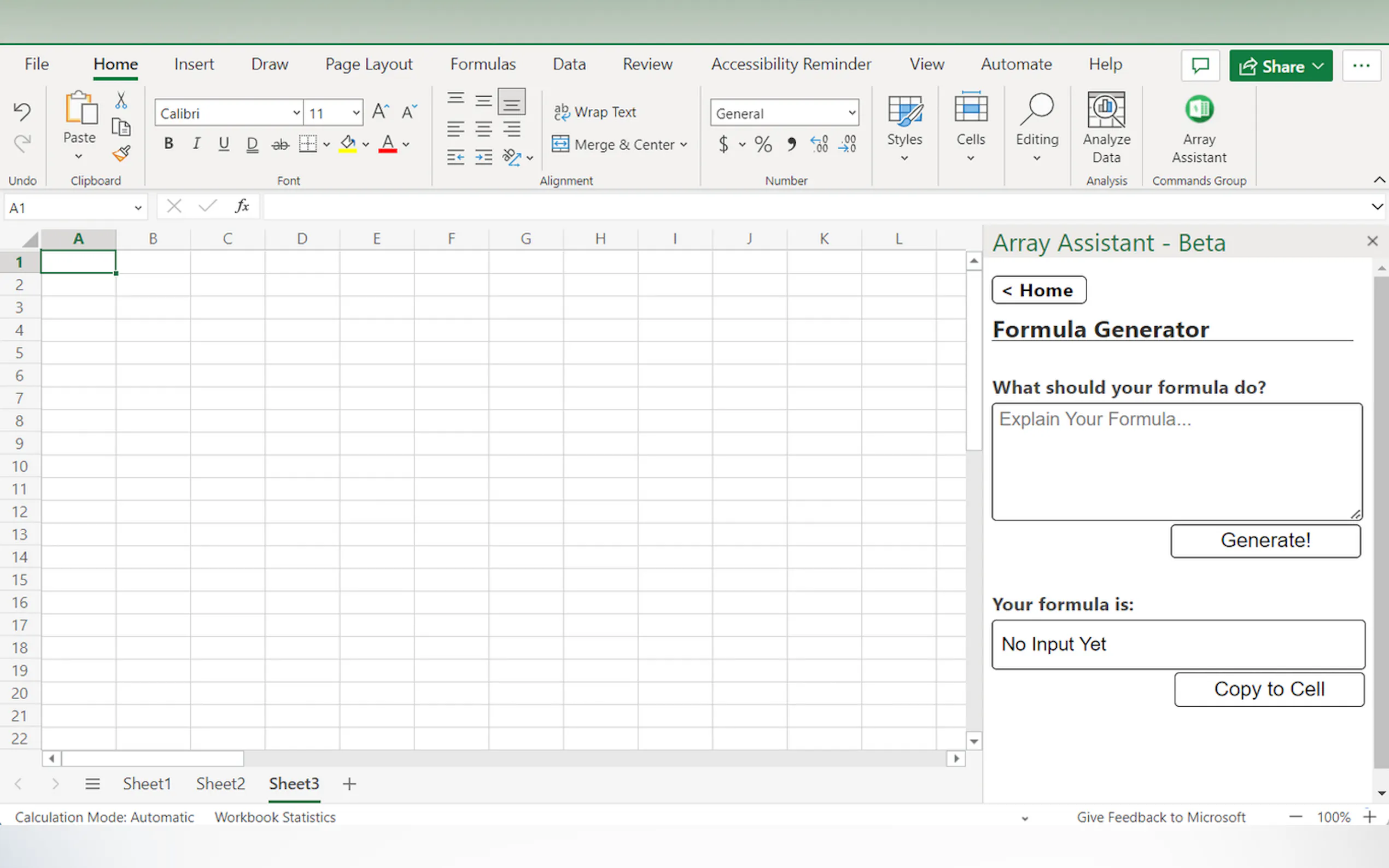 Array Assistant gallery image
