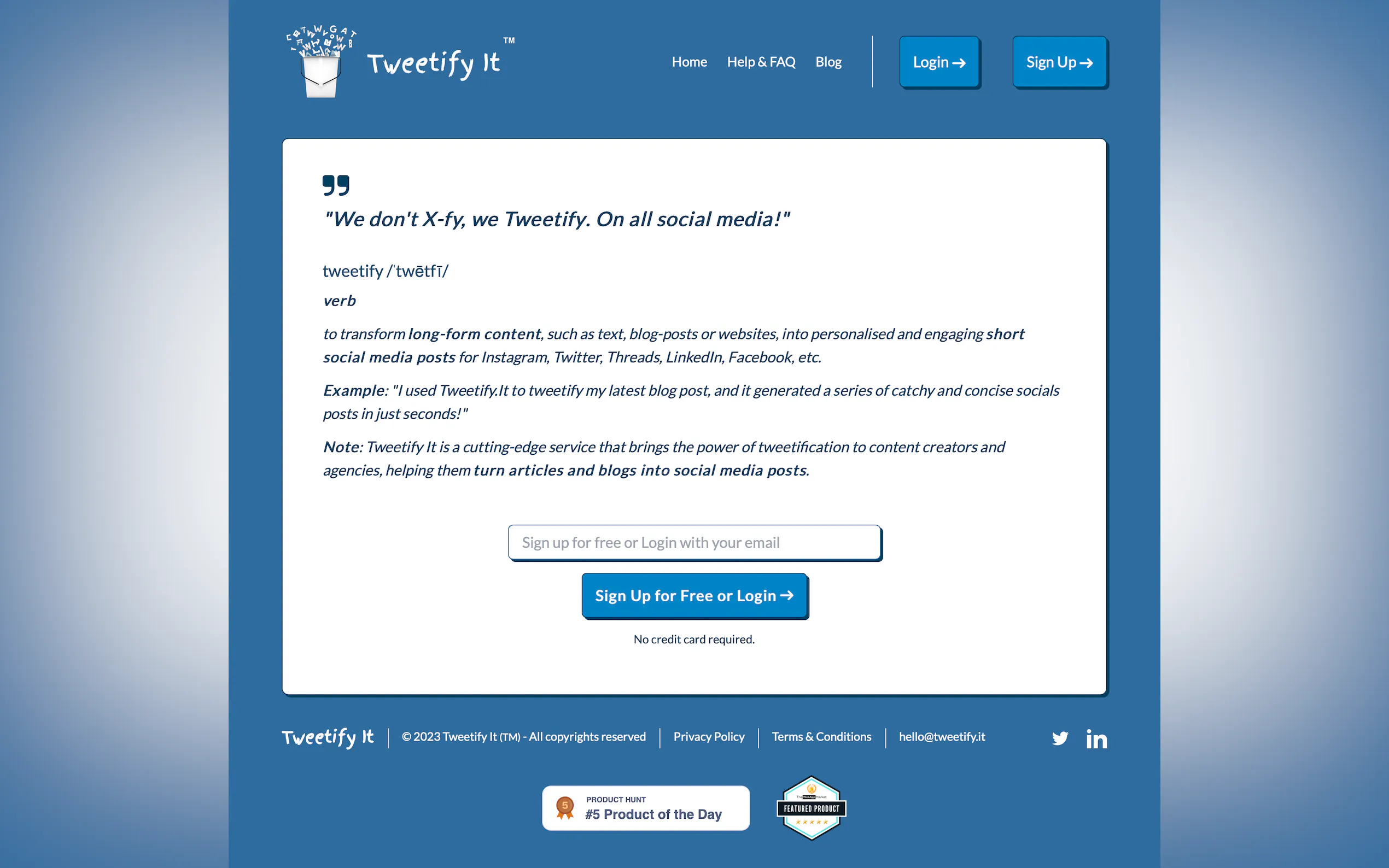 Tweetify It gallery image