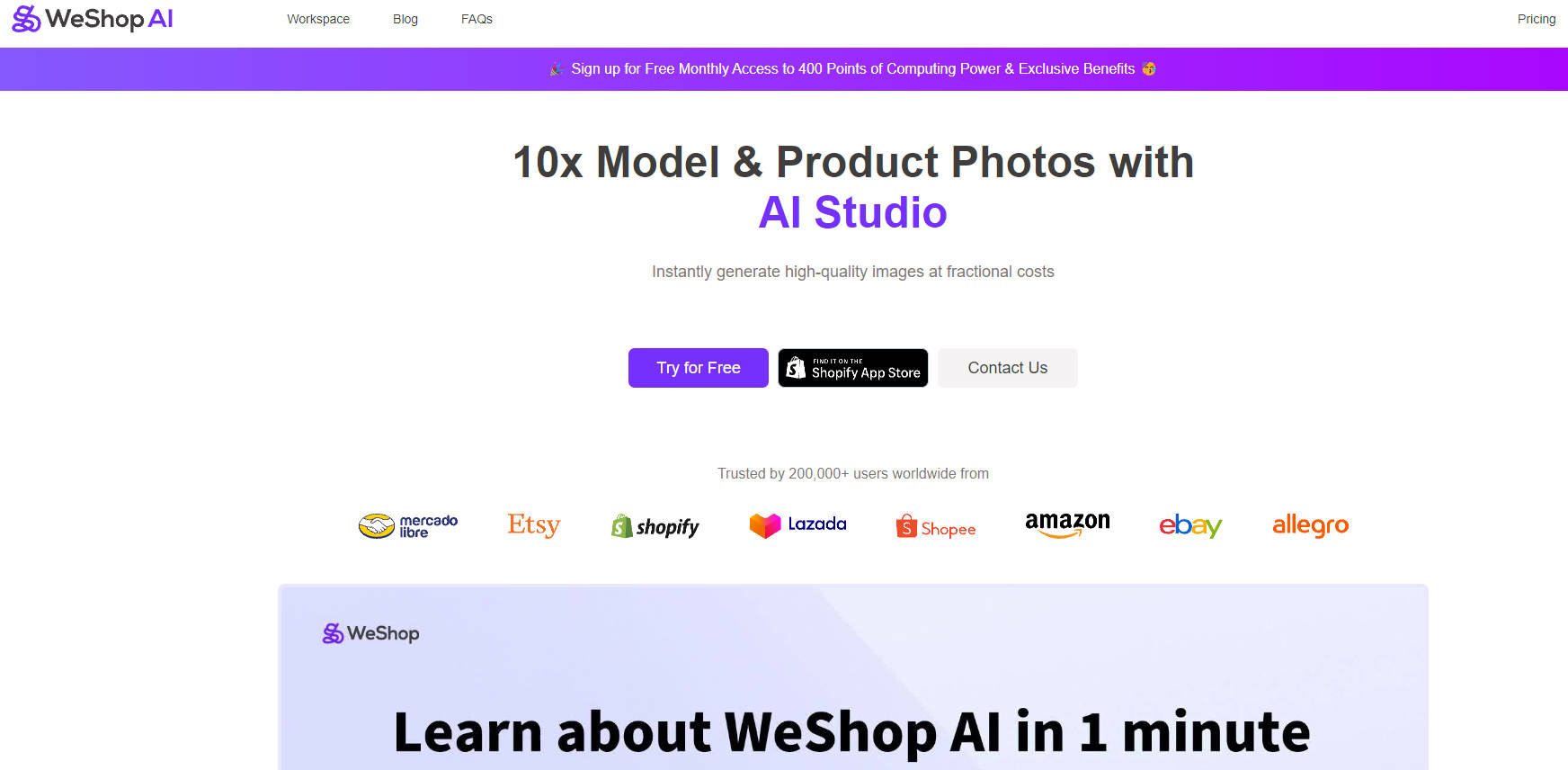WeShop AI gallery image