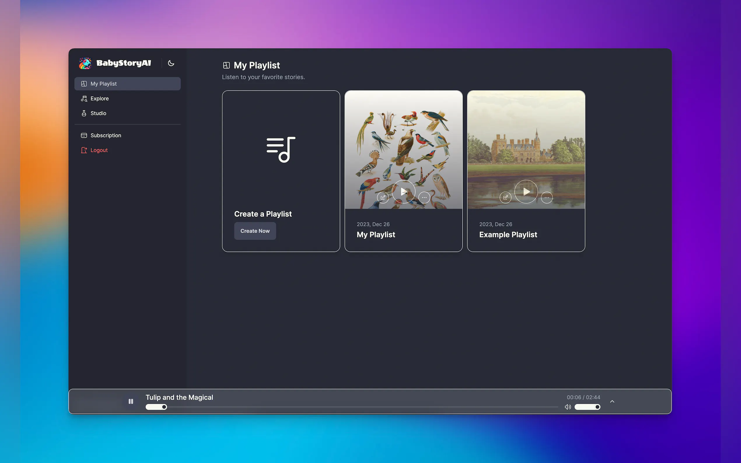 BabyStoryAI gallery image