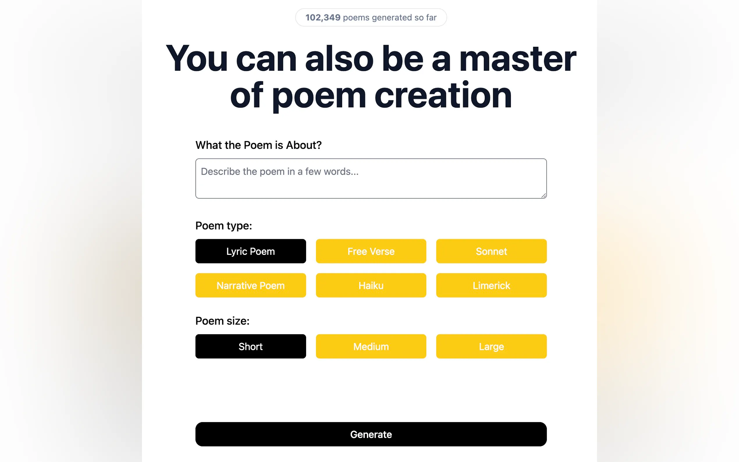 PoemGenerator gallery image