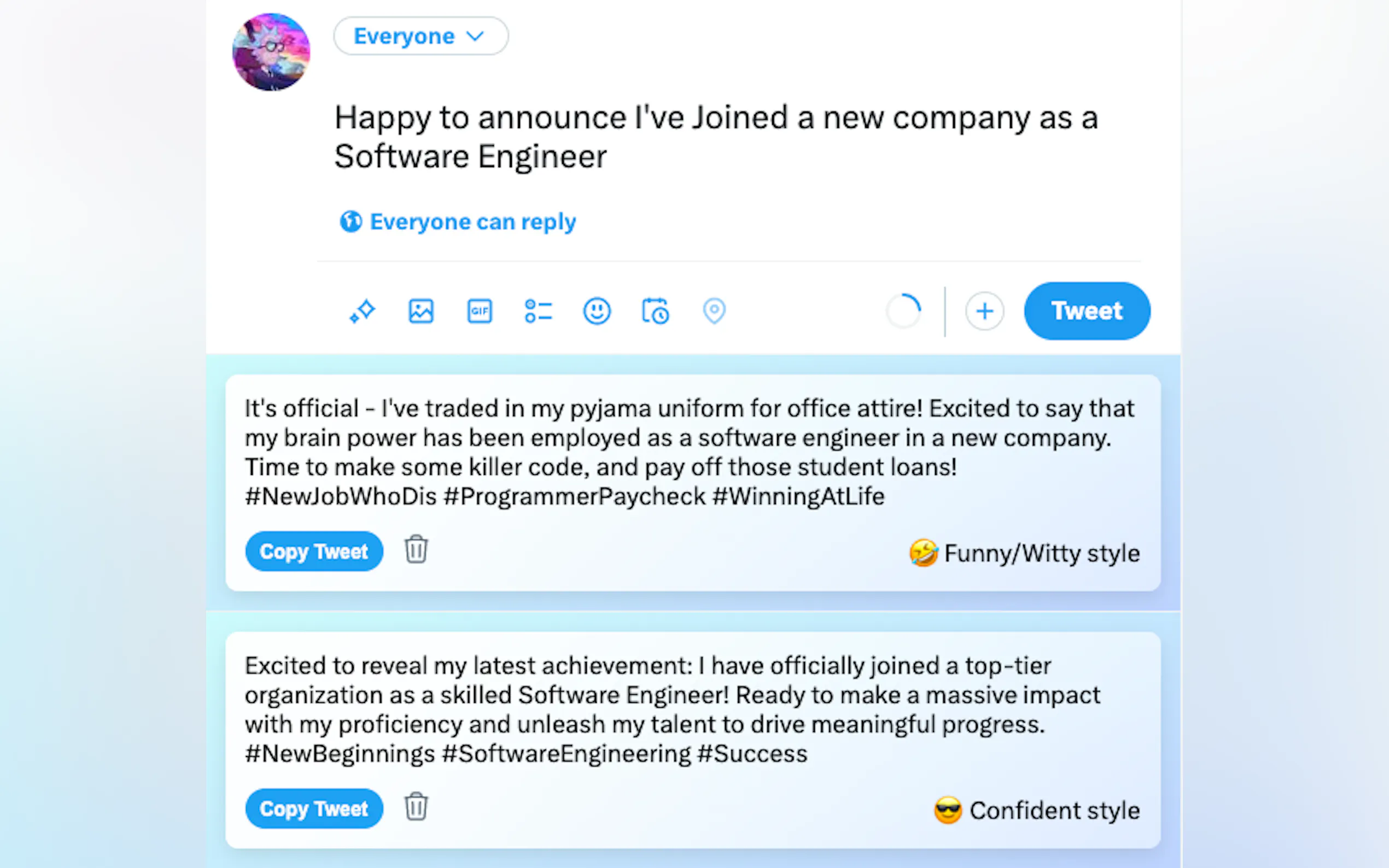 PostPerfect AI gallery image