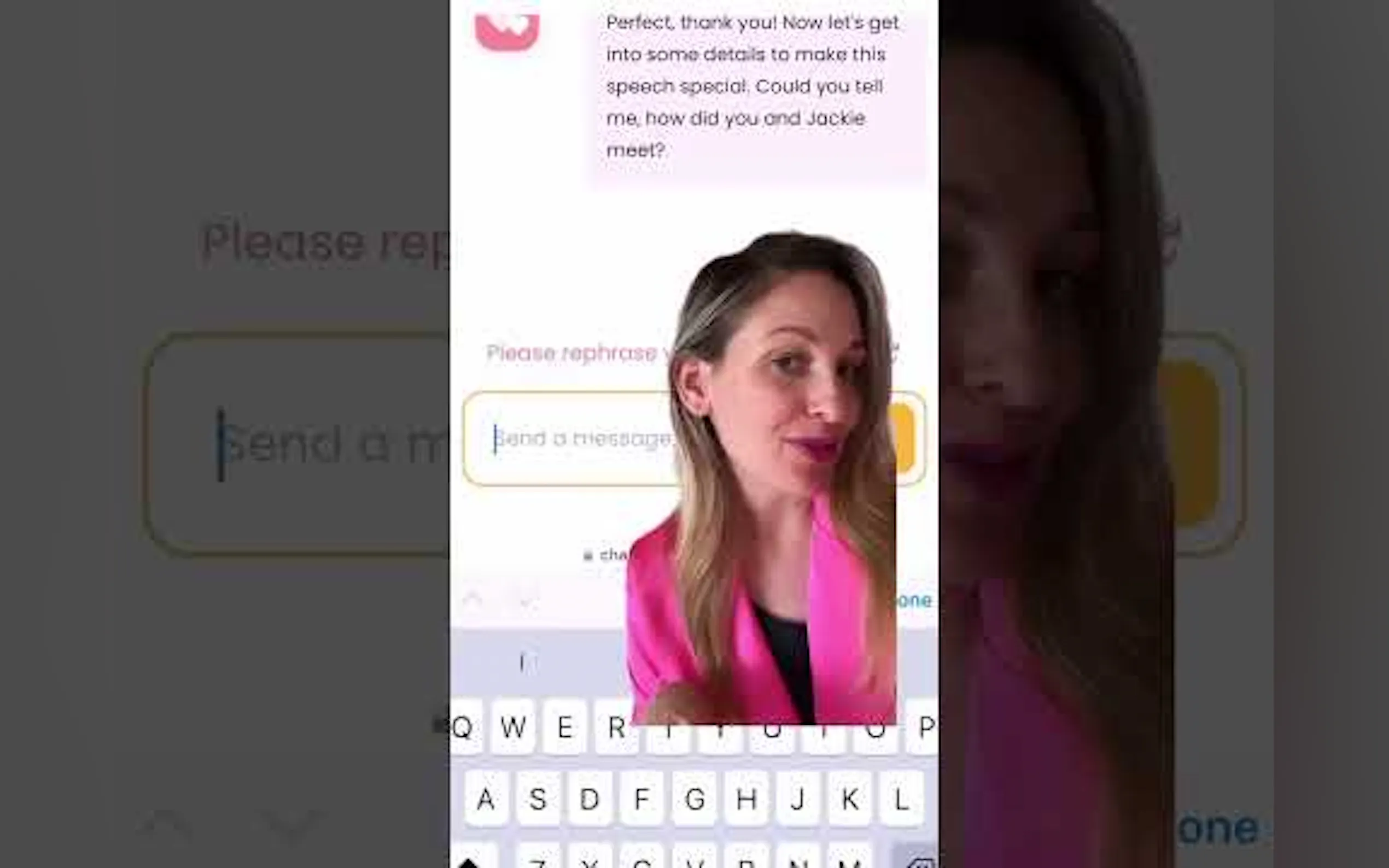 AI Maid of Honor Speech Writing Tool gallery image