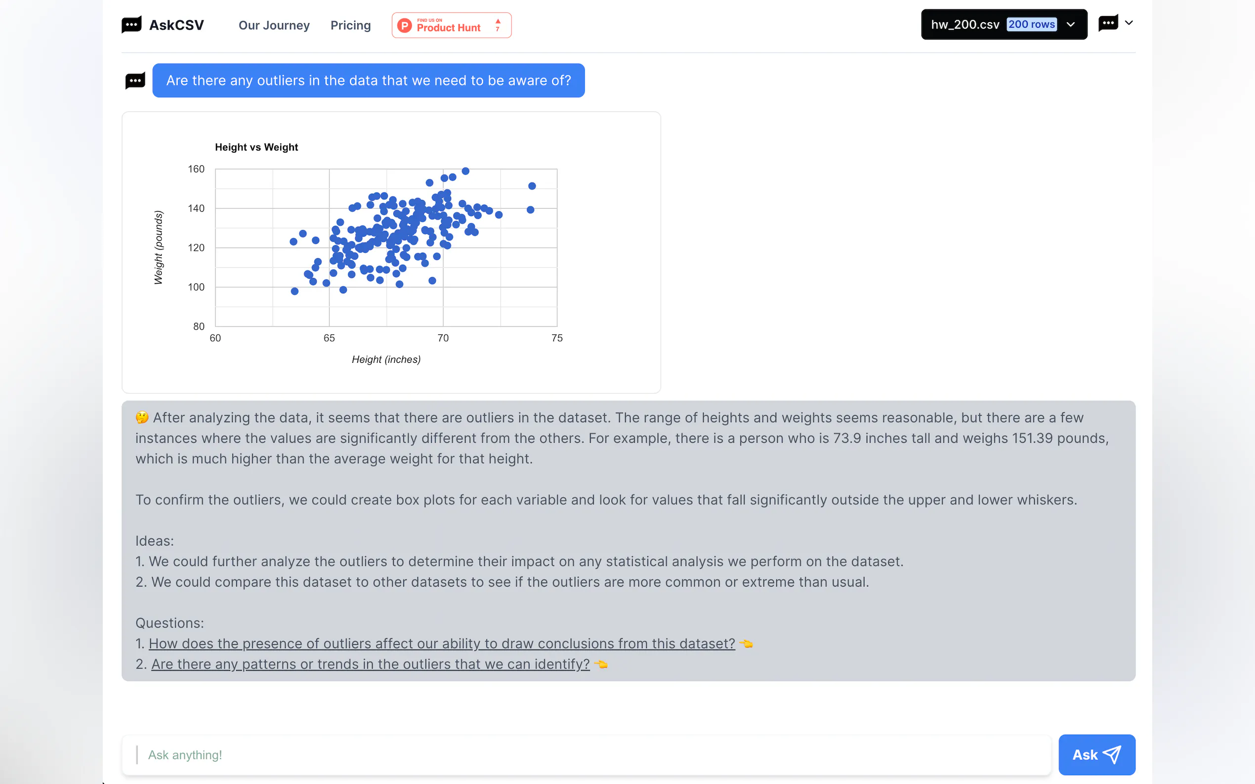 AskCSV gallery image