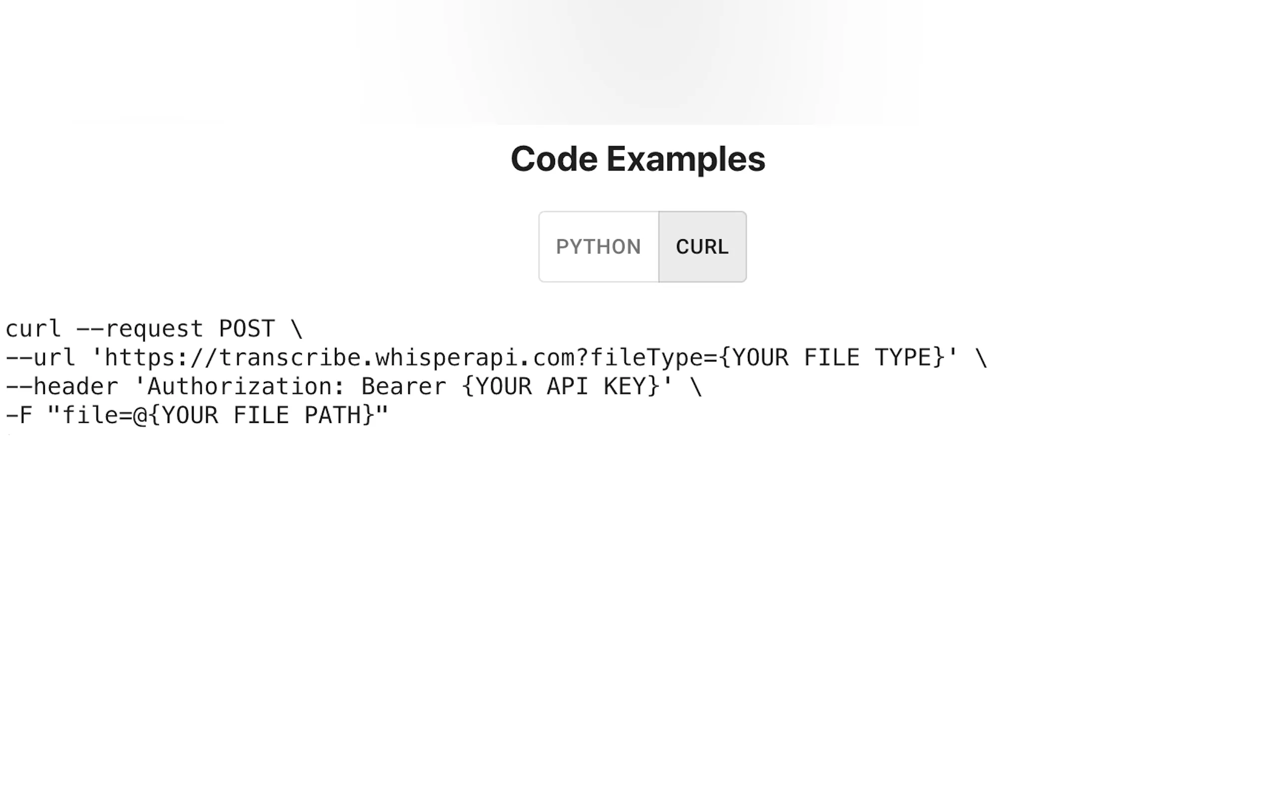 WhisperAPI gallery image