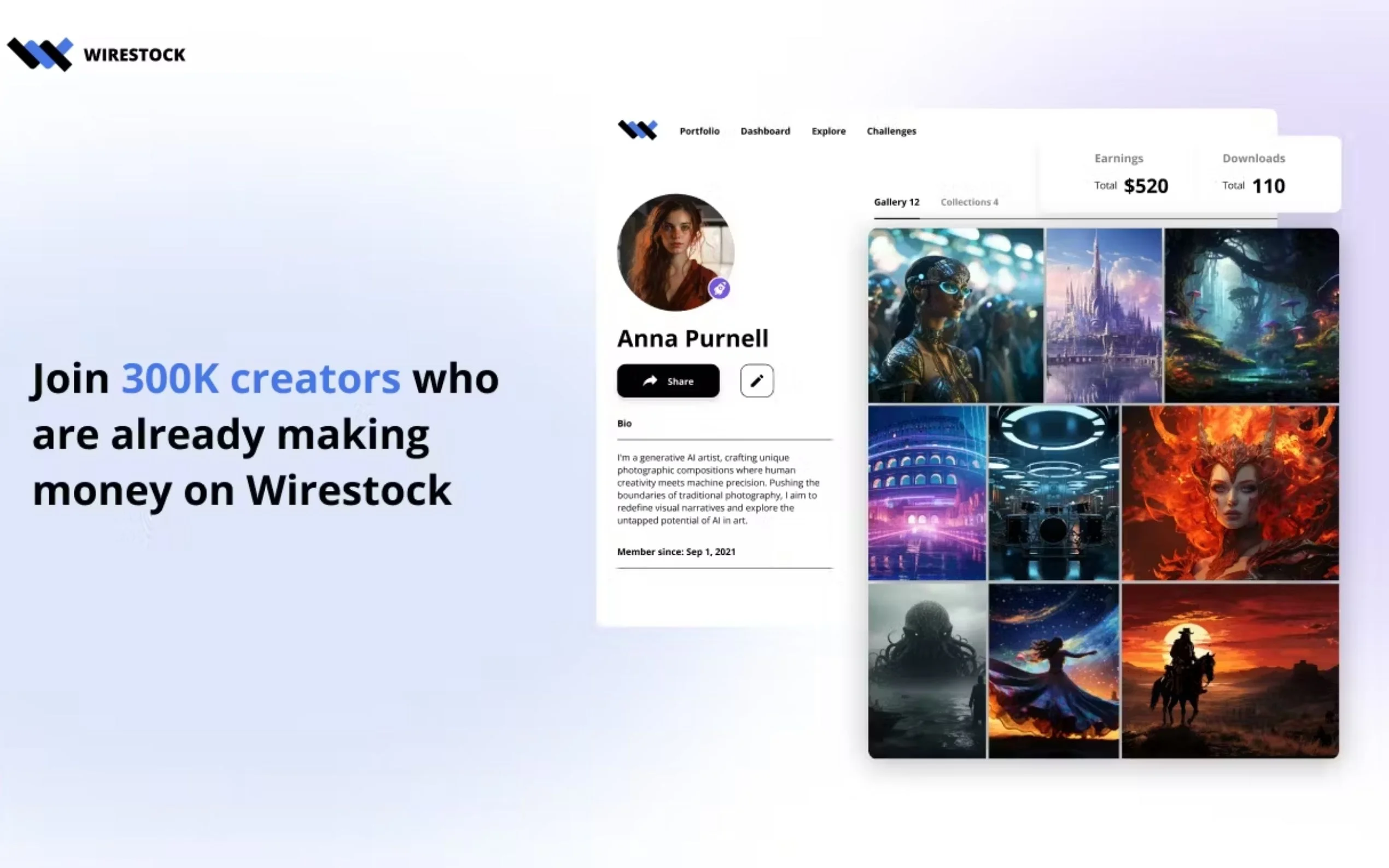 Wirestock Discord Bot gallery image