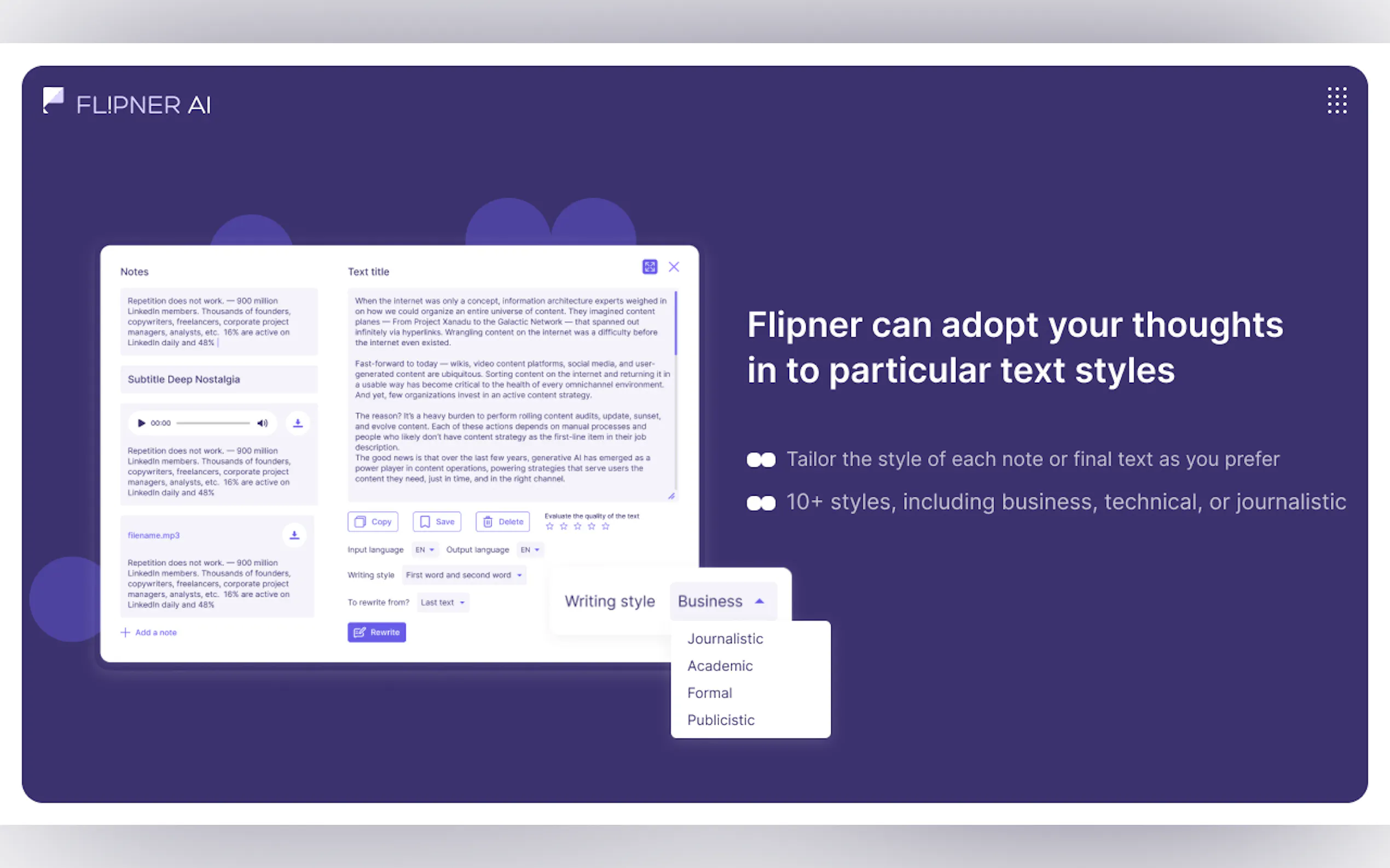 Flipner AI gallery image