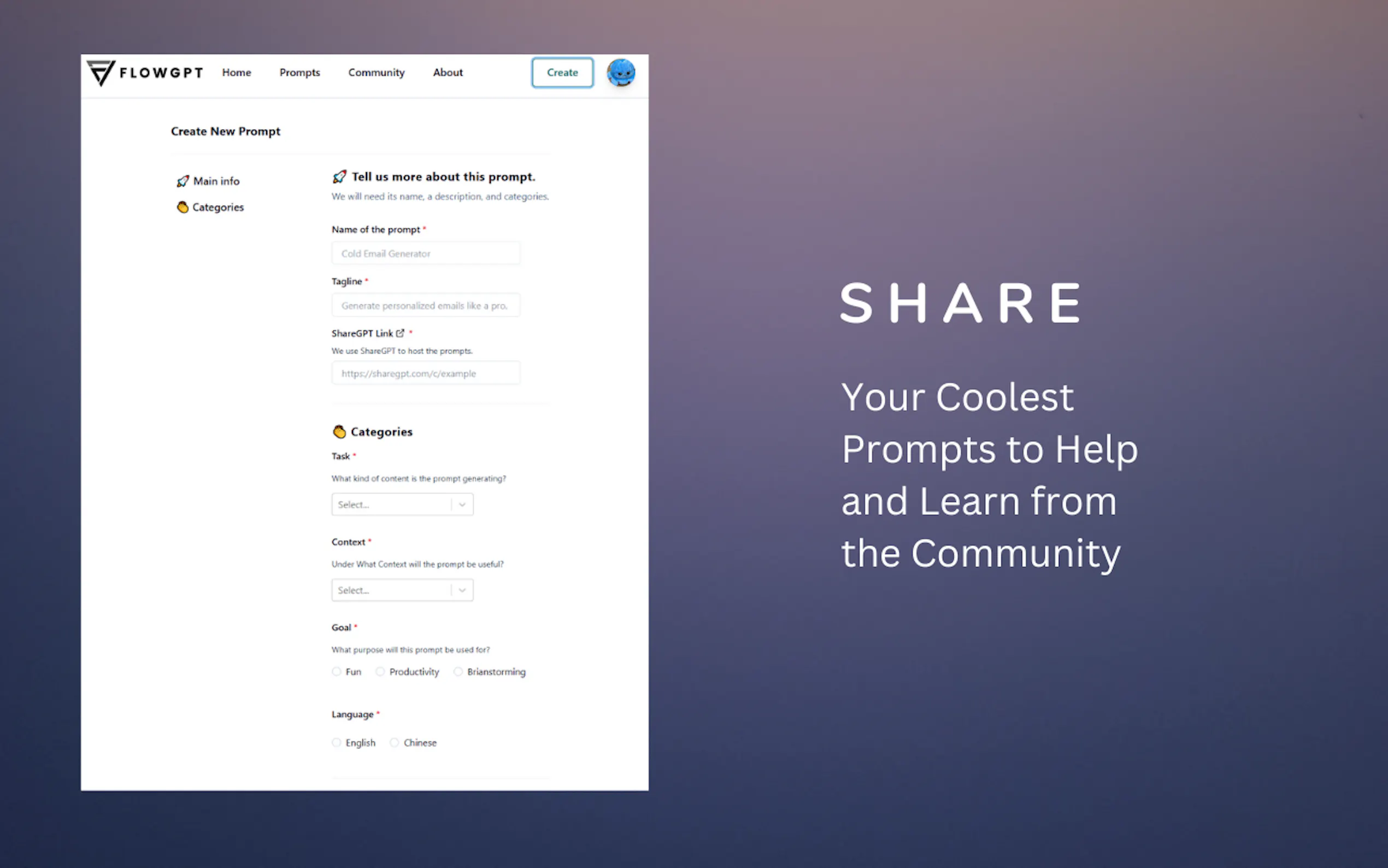 FlowGPT gallery image