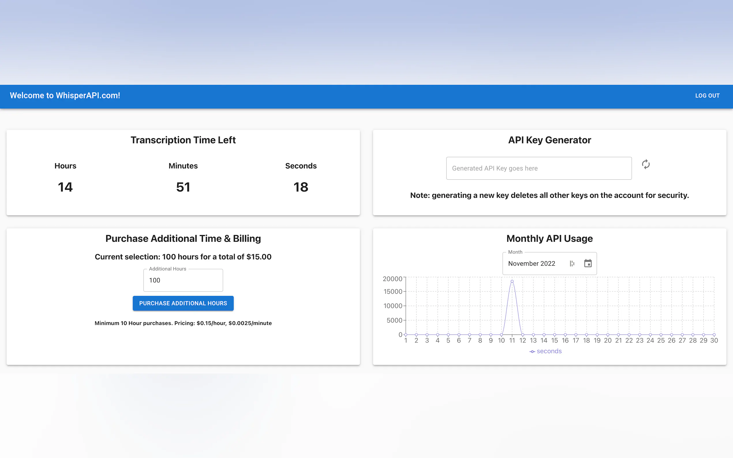 WhisperAPI gallery image