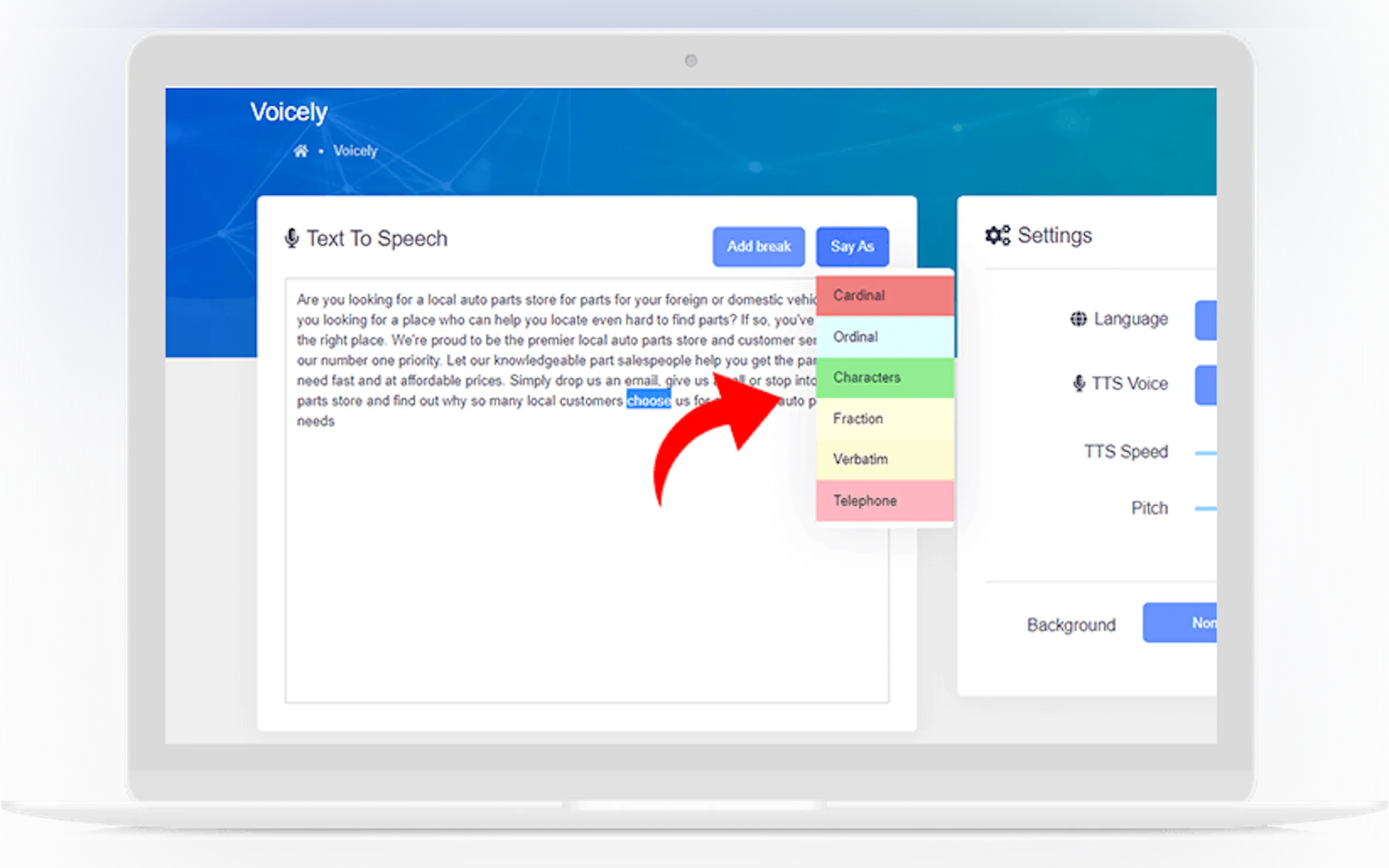 Voicely gallery image