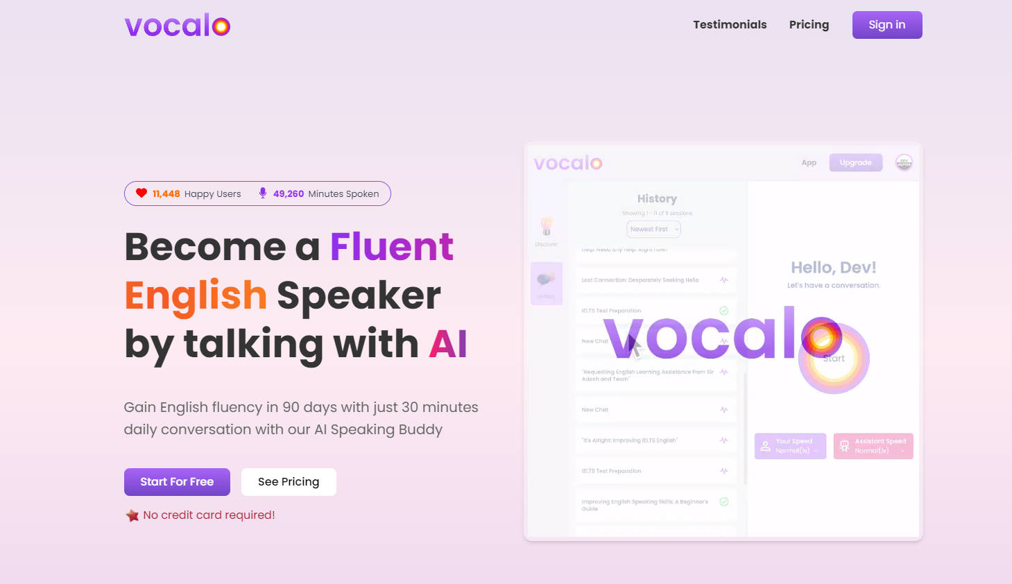 Vocalo.ai gallery image