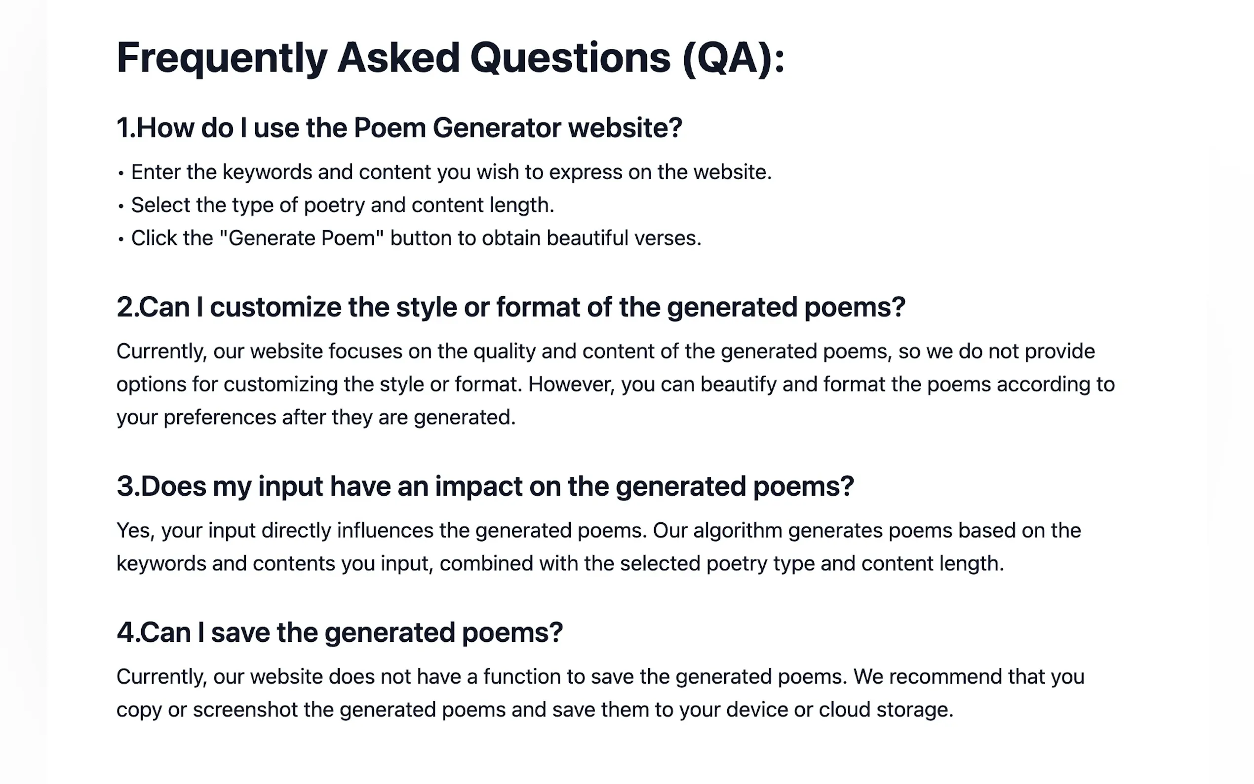 PoemGenerator gallery image