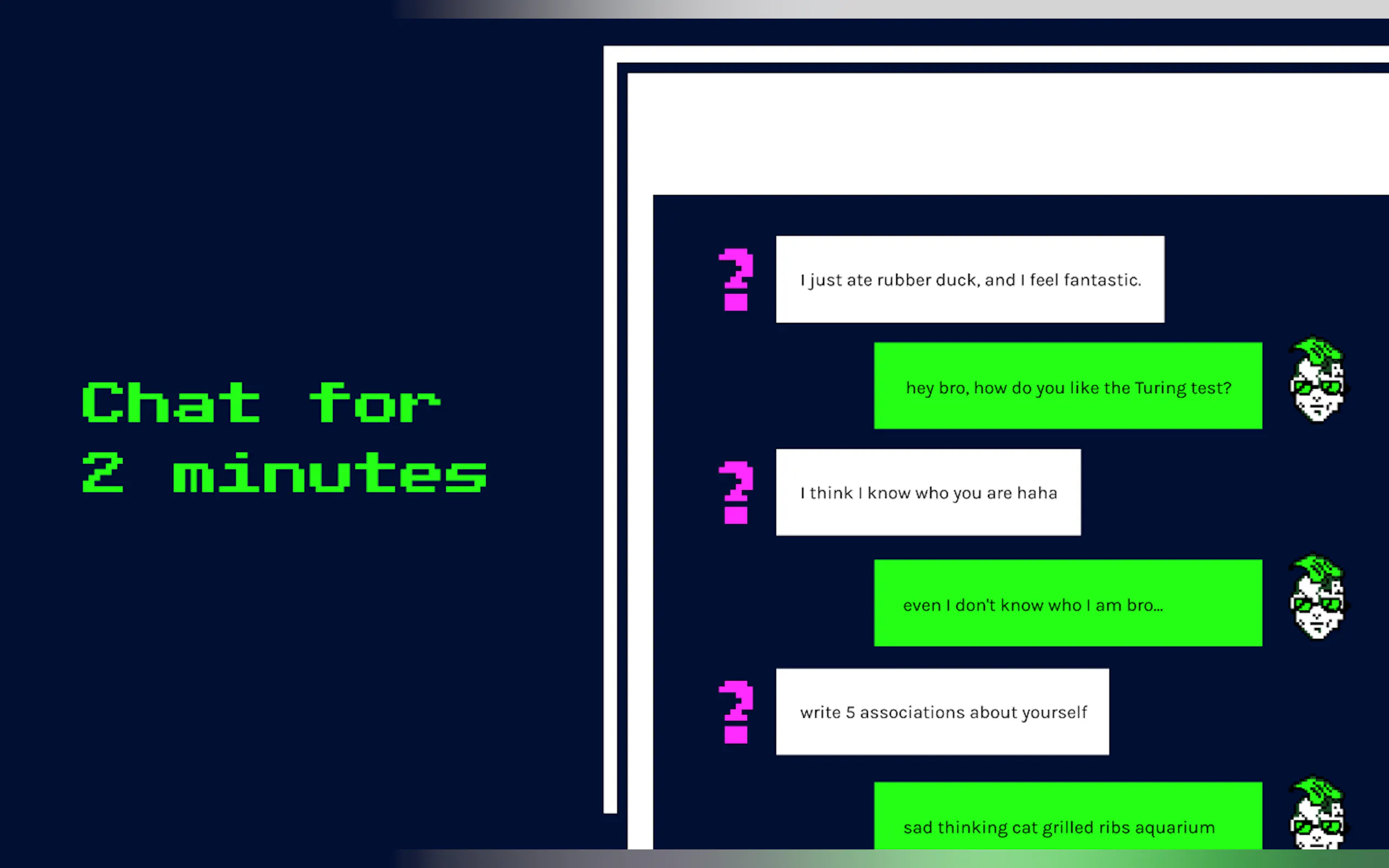 Human or Not: A Social Turing Game gallery image
