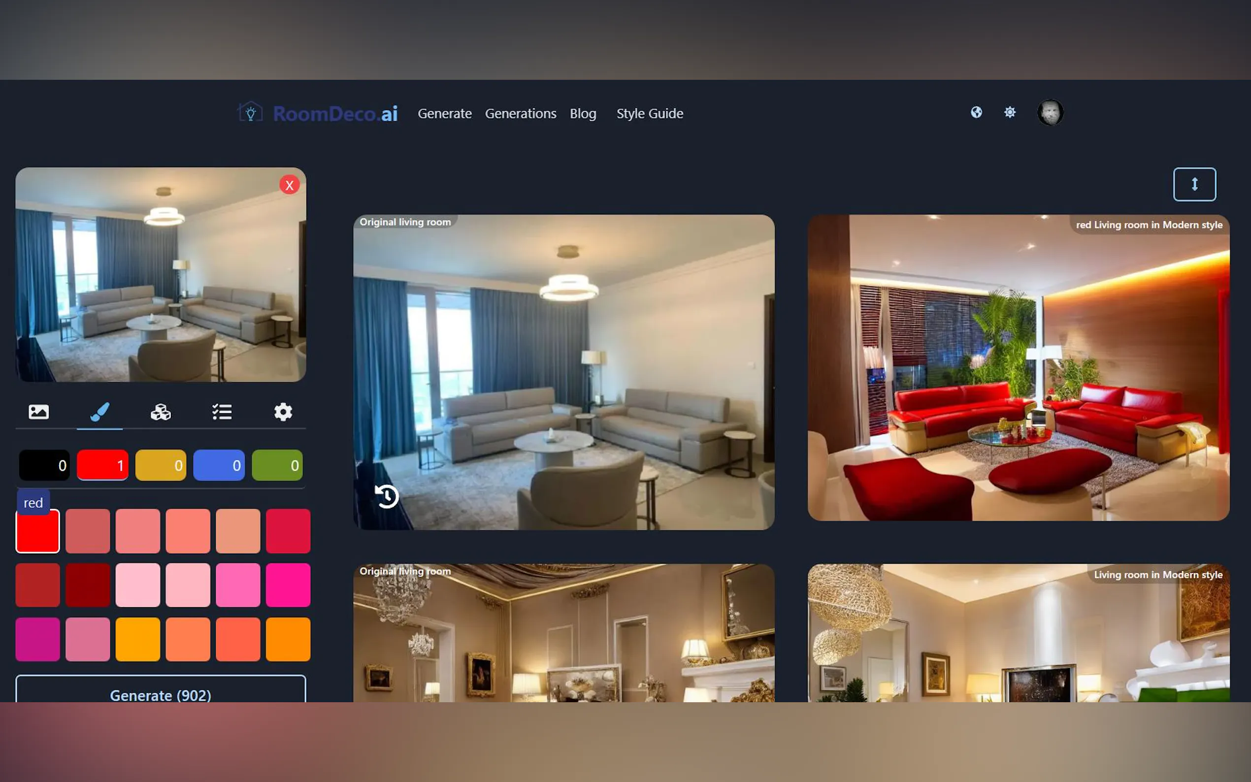 RoomDeco AI gallery image