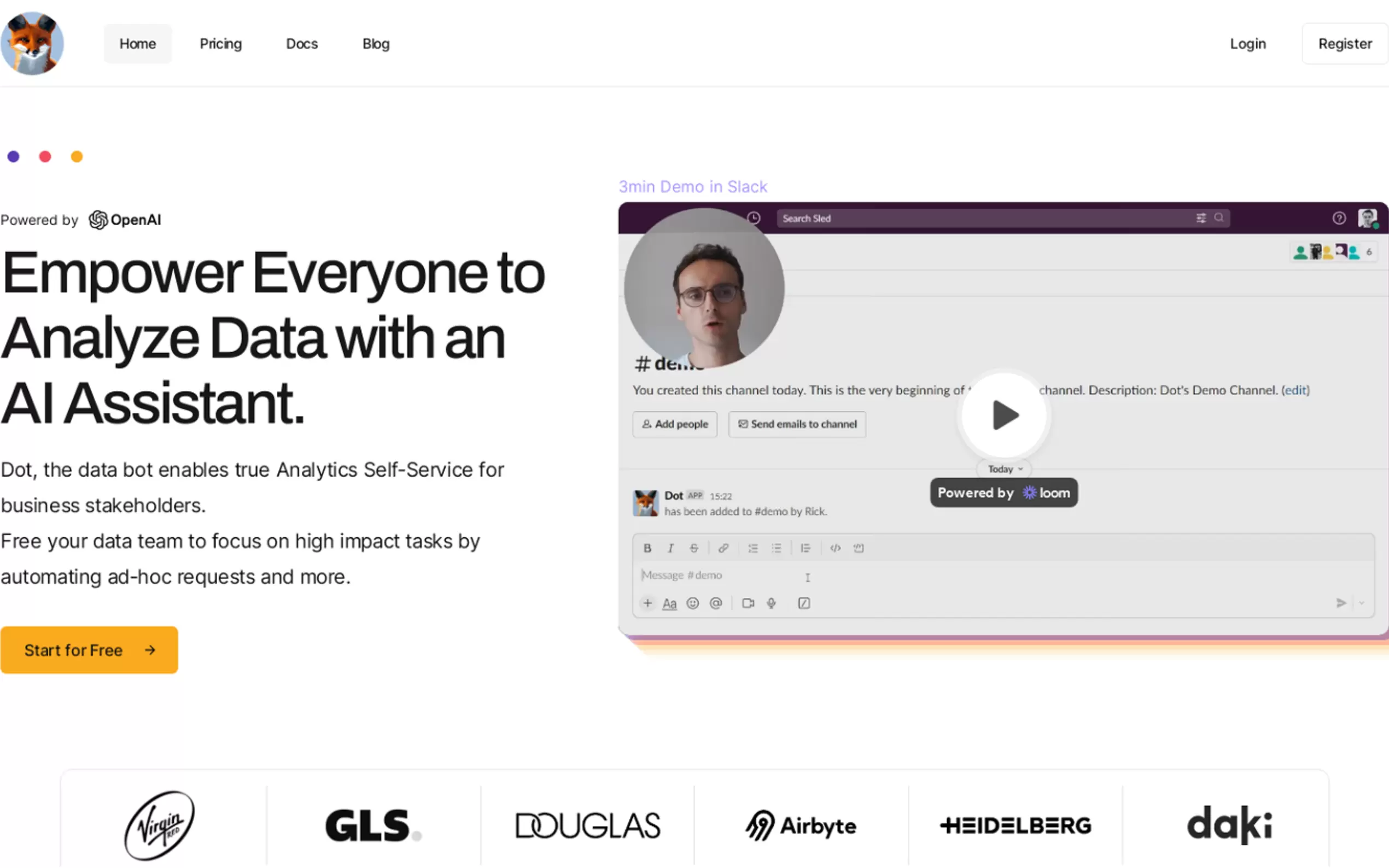 Dot - Chat with your Data gallery image