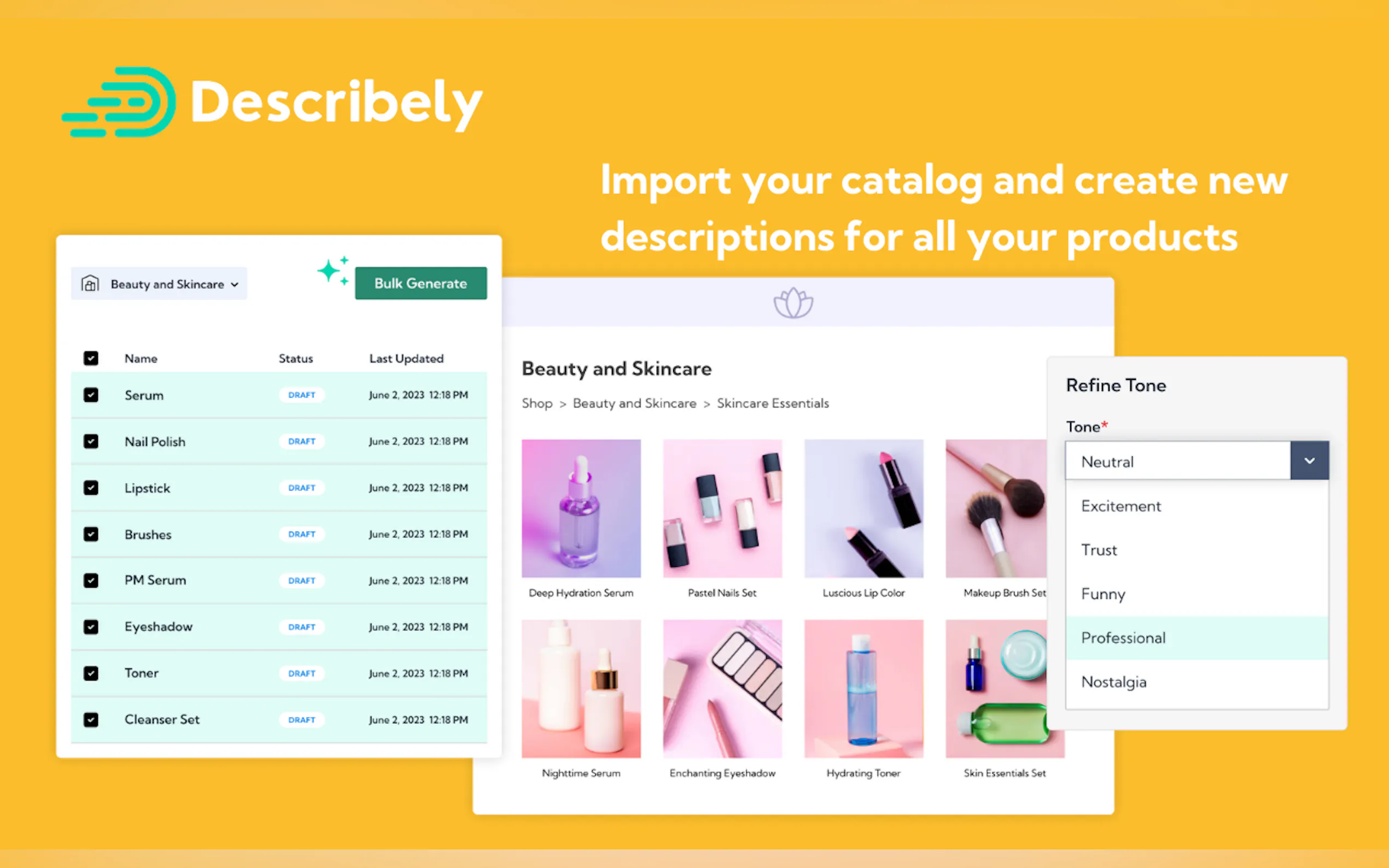 Describely gallery image