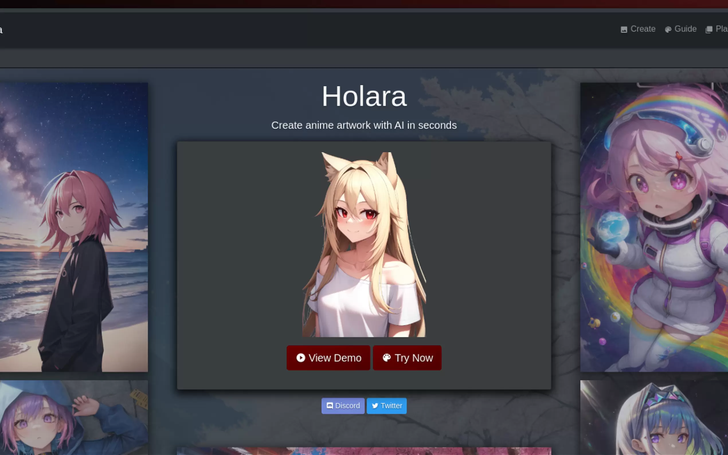 Holara. AI gallery image