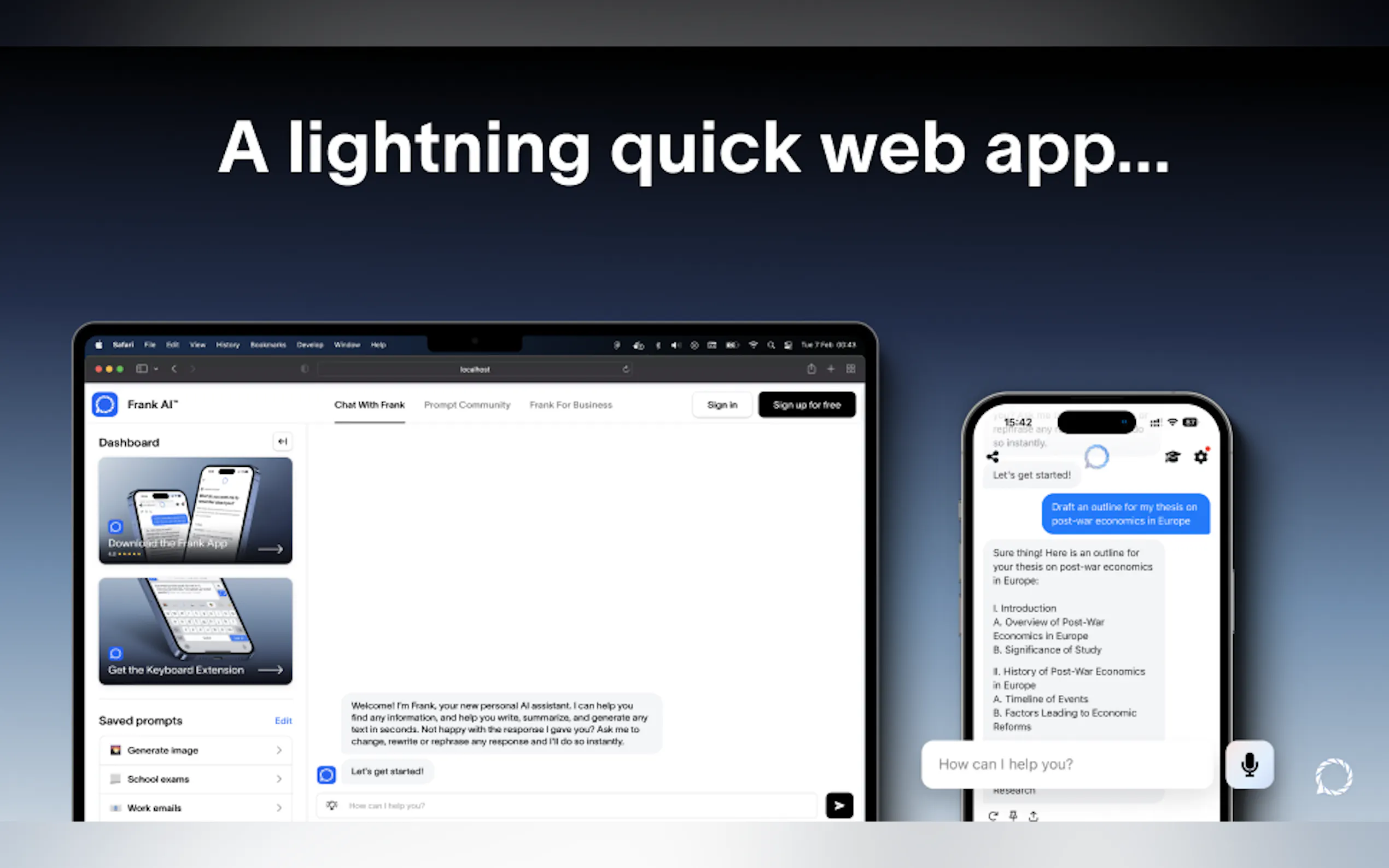 Frank AI gallery image