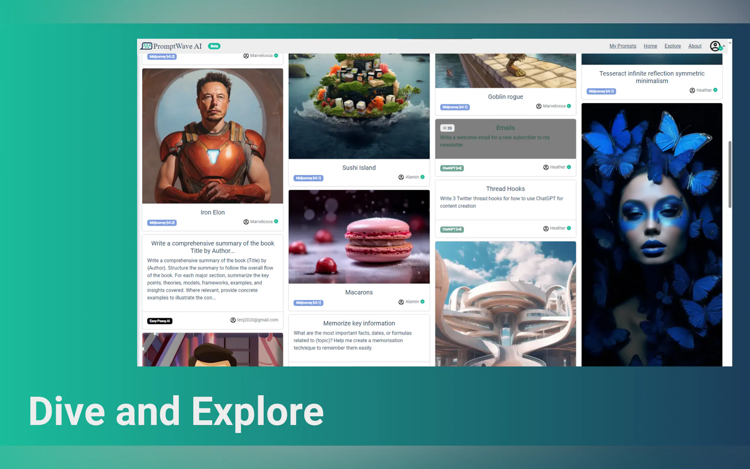 PromptWave AI gallery image