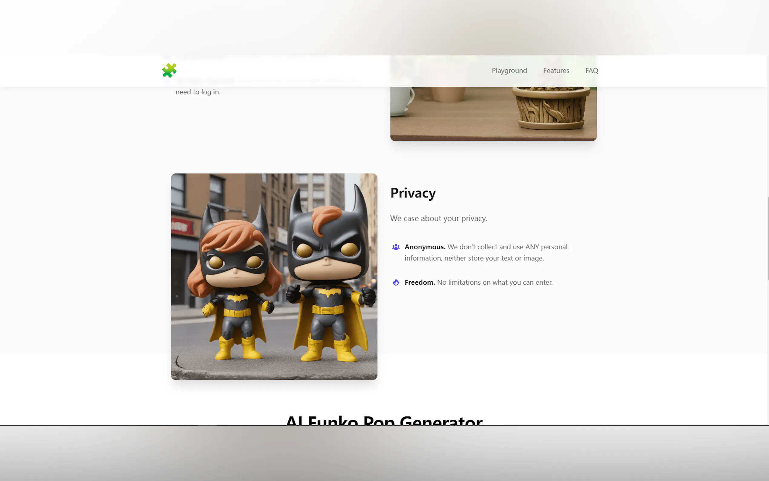 AI Funko Pop Generator gallery image