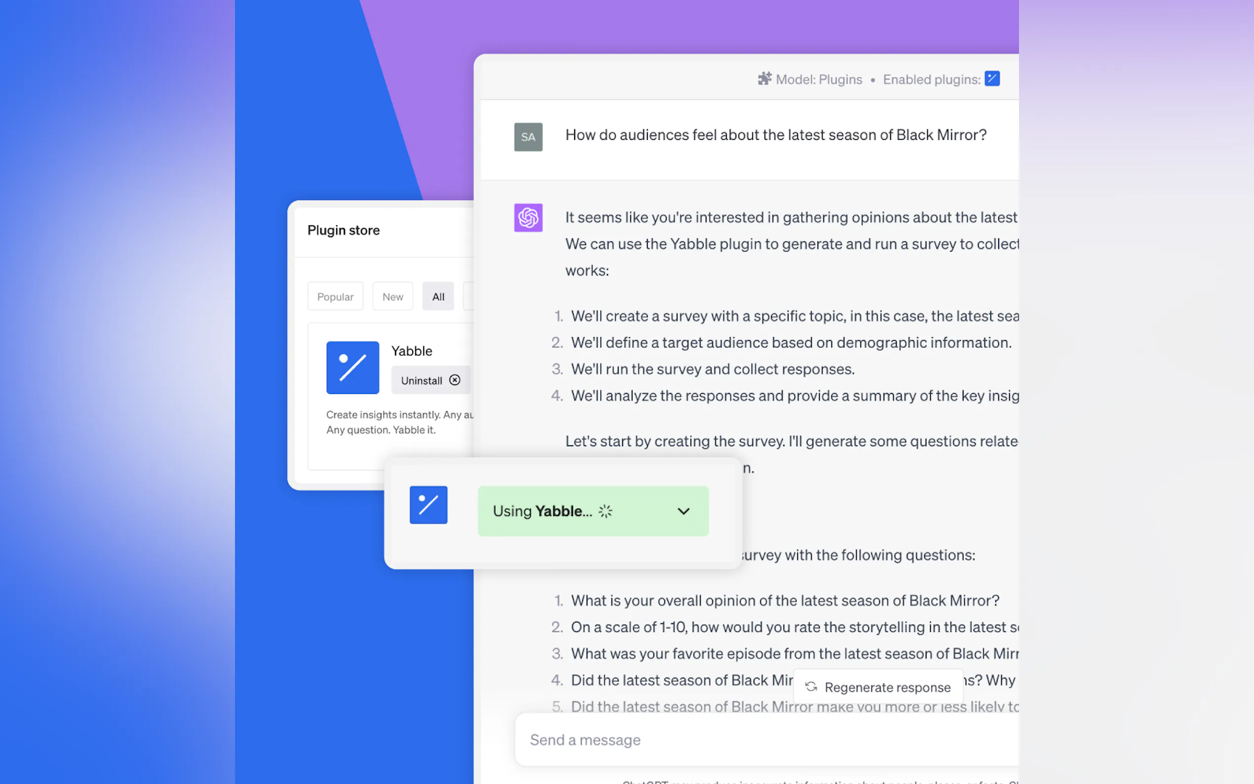 Yabble gallery image