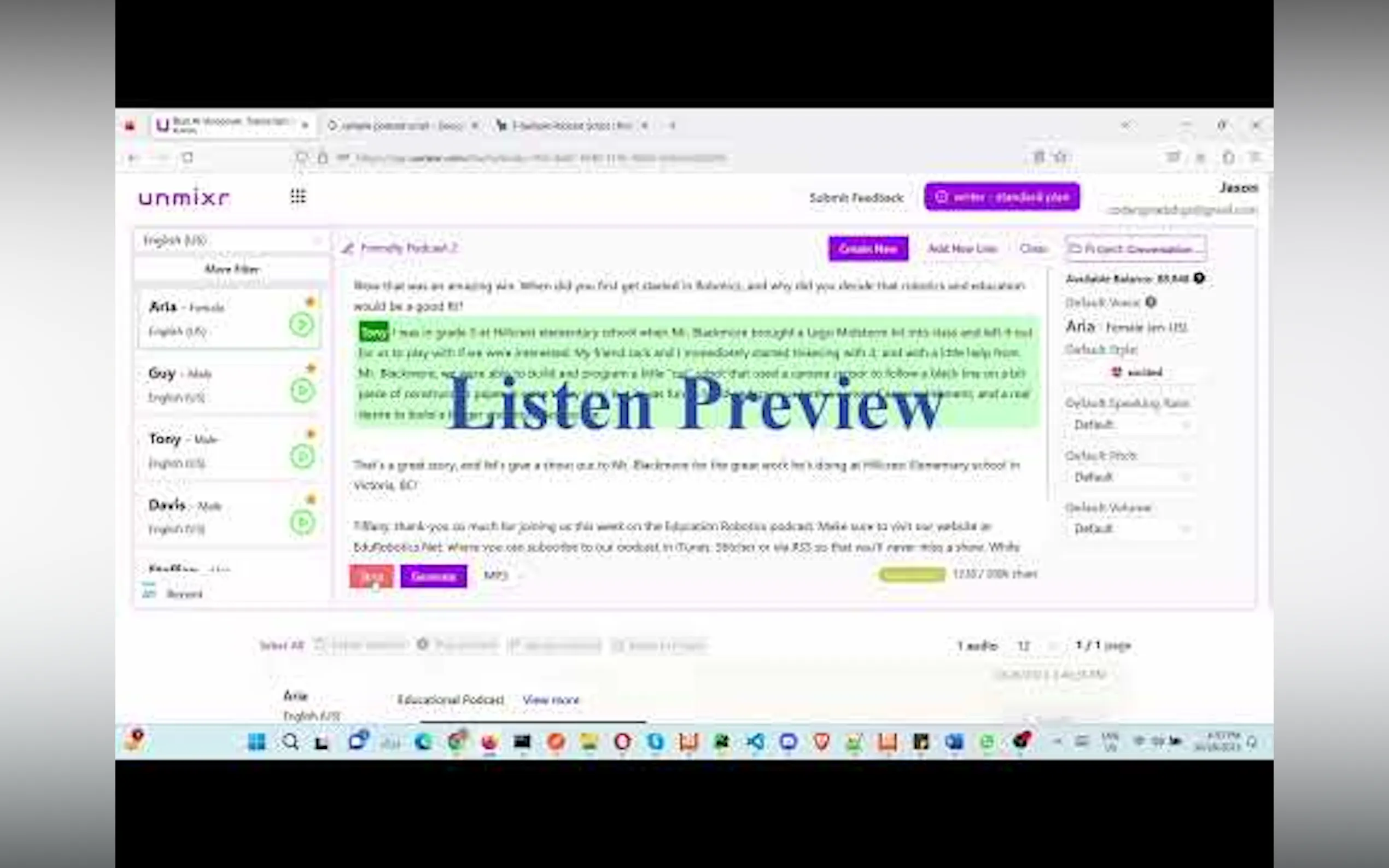 Unmixr AI gallery image