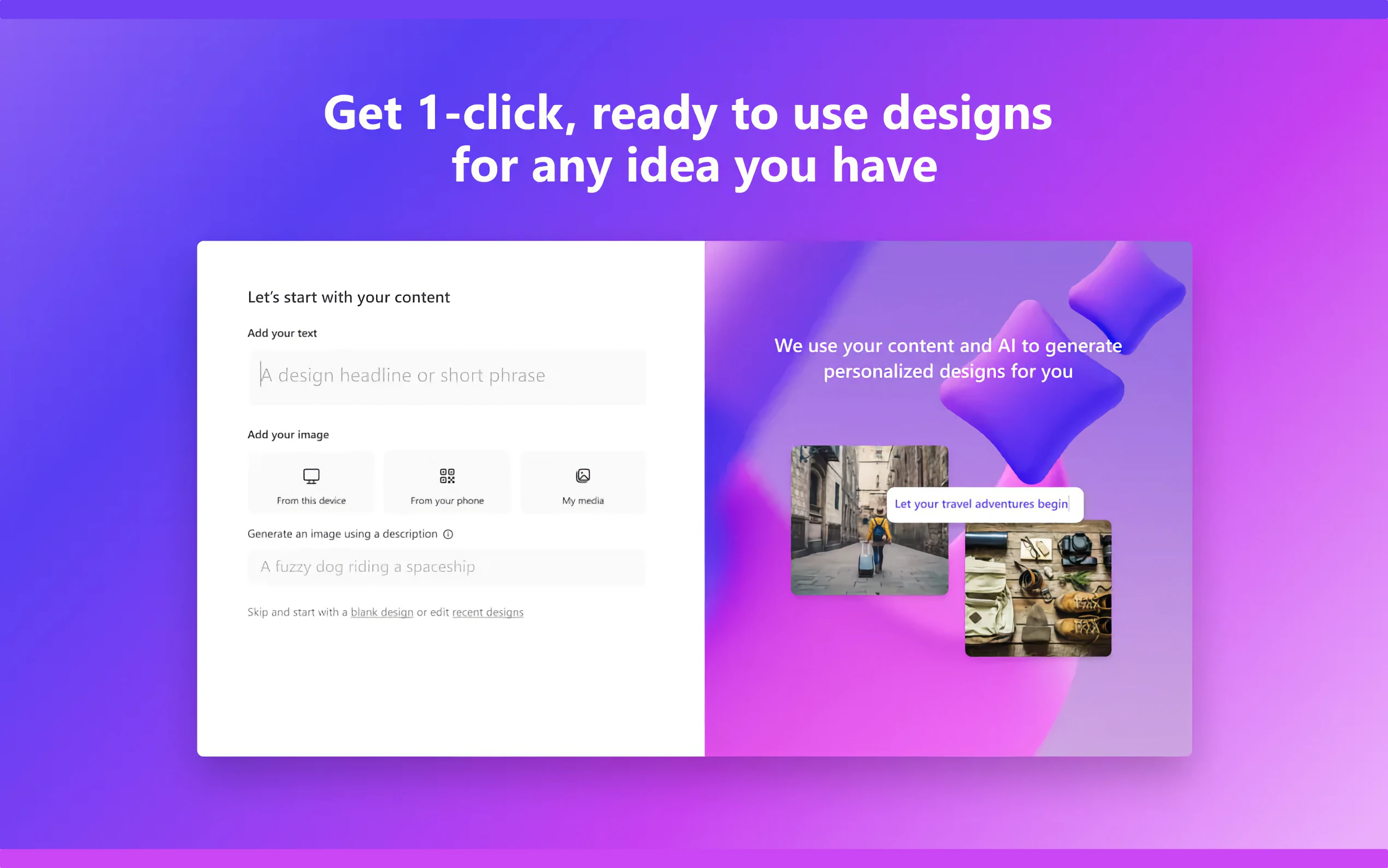 Microsoft Designer gallery image