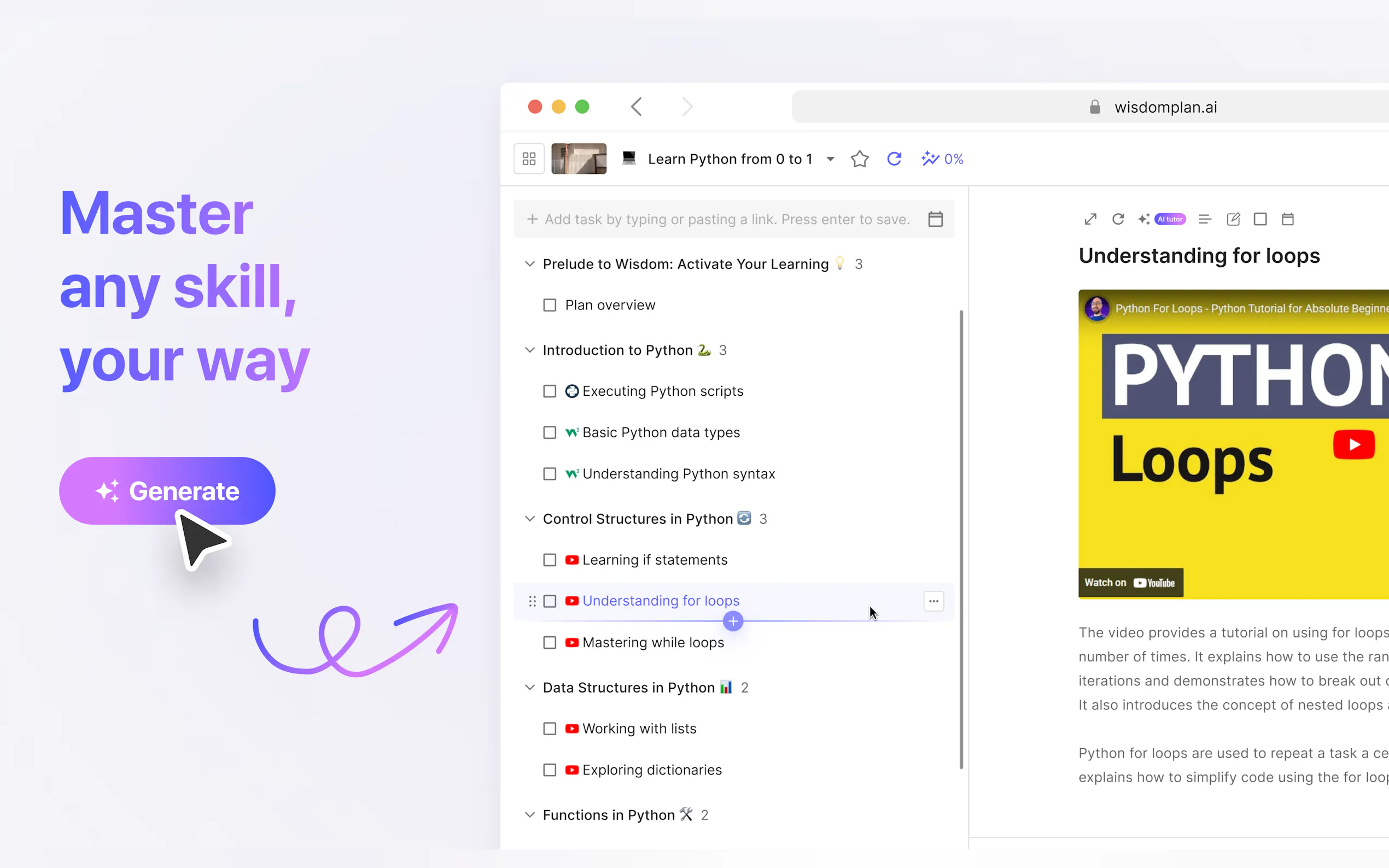 Wisdomplan.ai gallery image