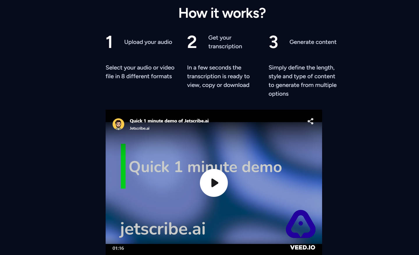 Jetscribe.ai gallery image