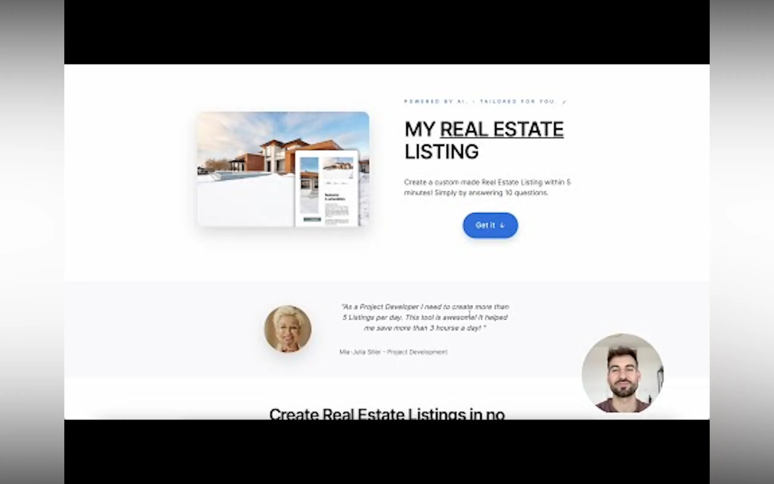 My Real Estate Listing AI gallery image