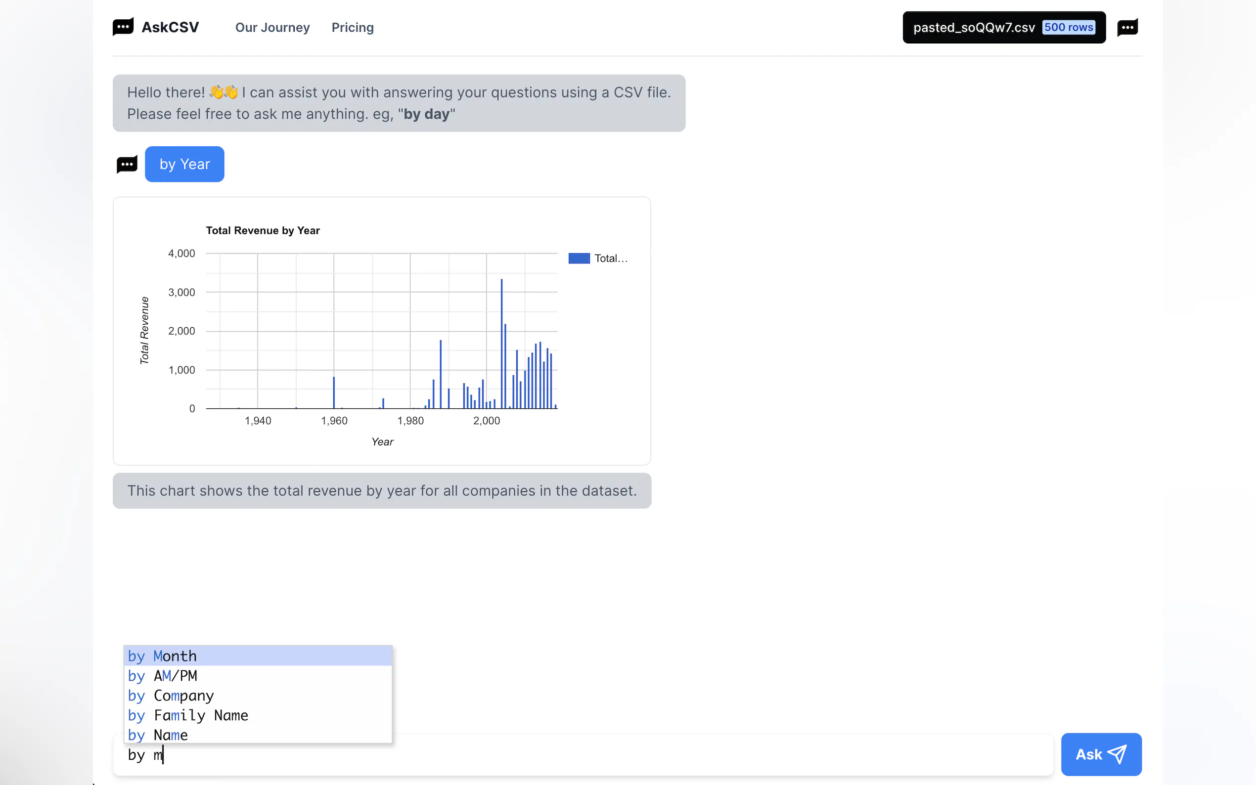 AskCSV gallery image