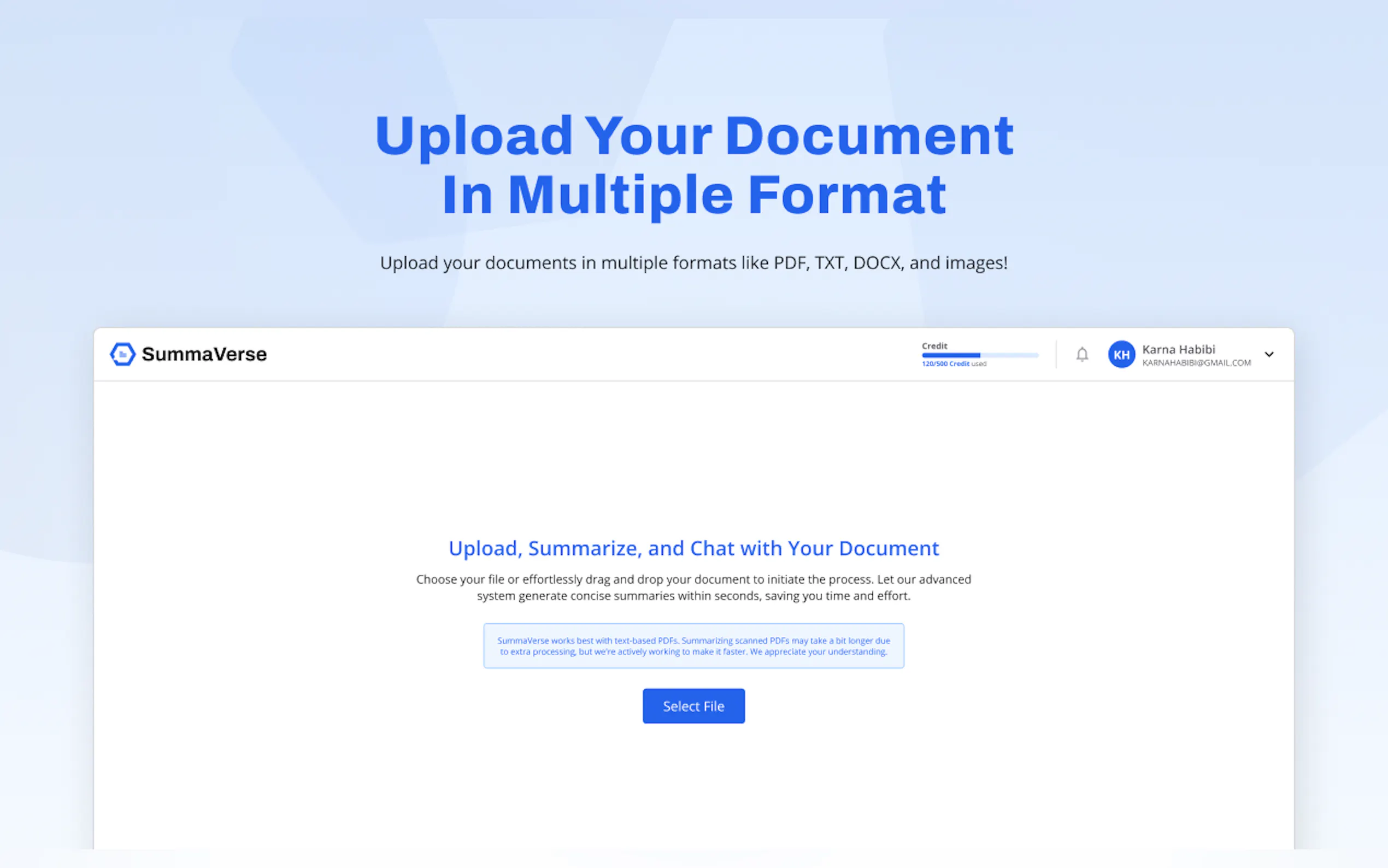 SummaVerse gallery image