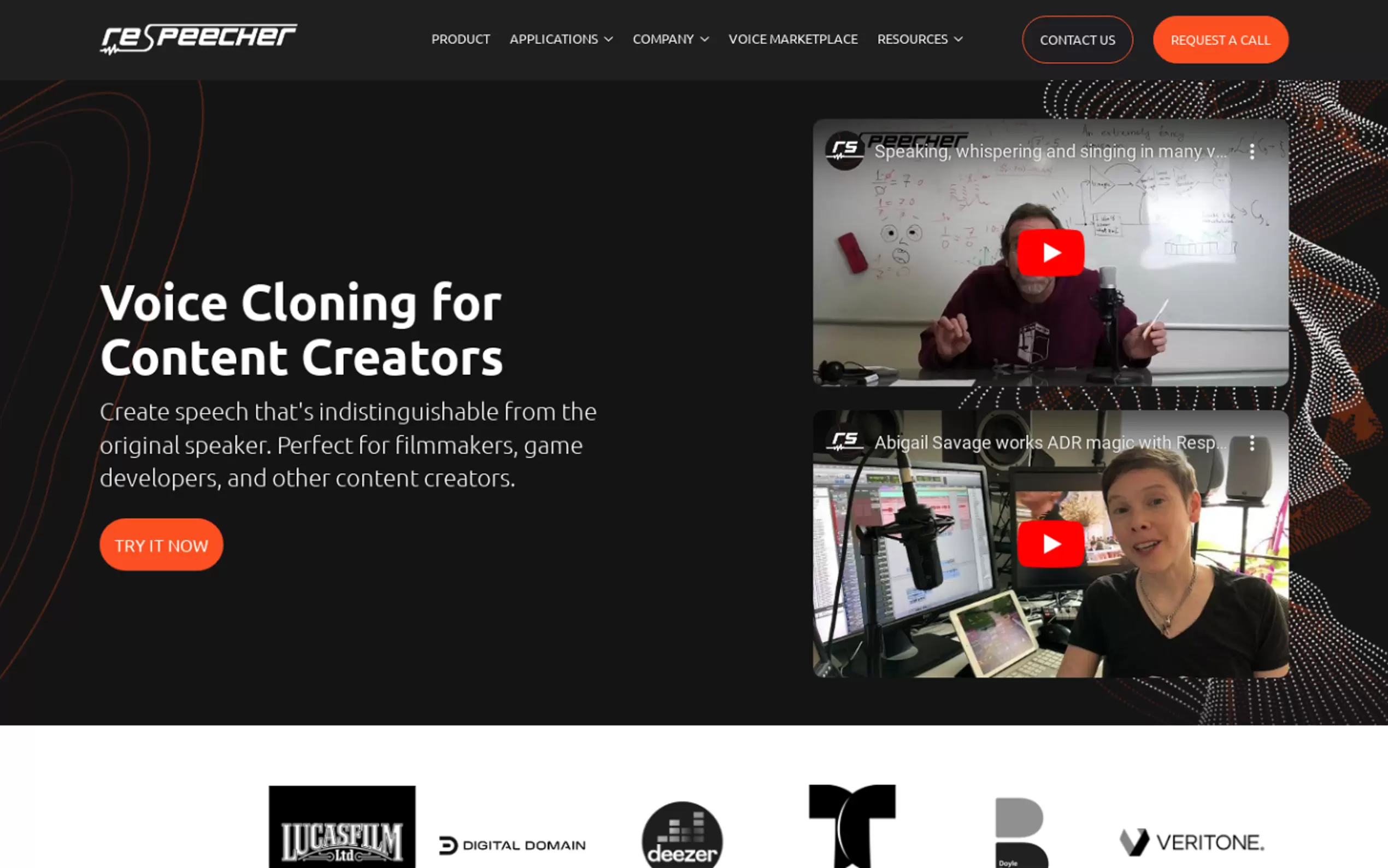 Respeecher gallery image