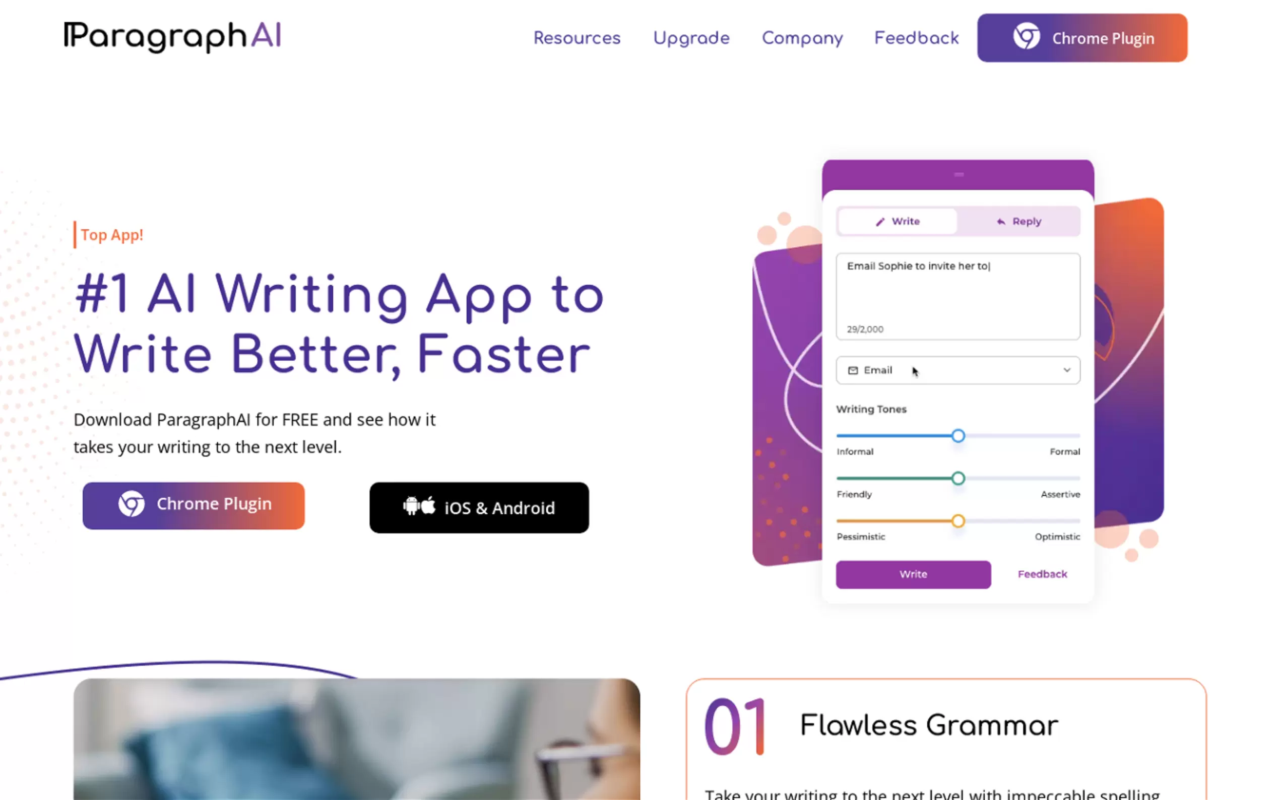 ParagraphAI gallery image