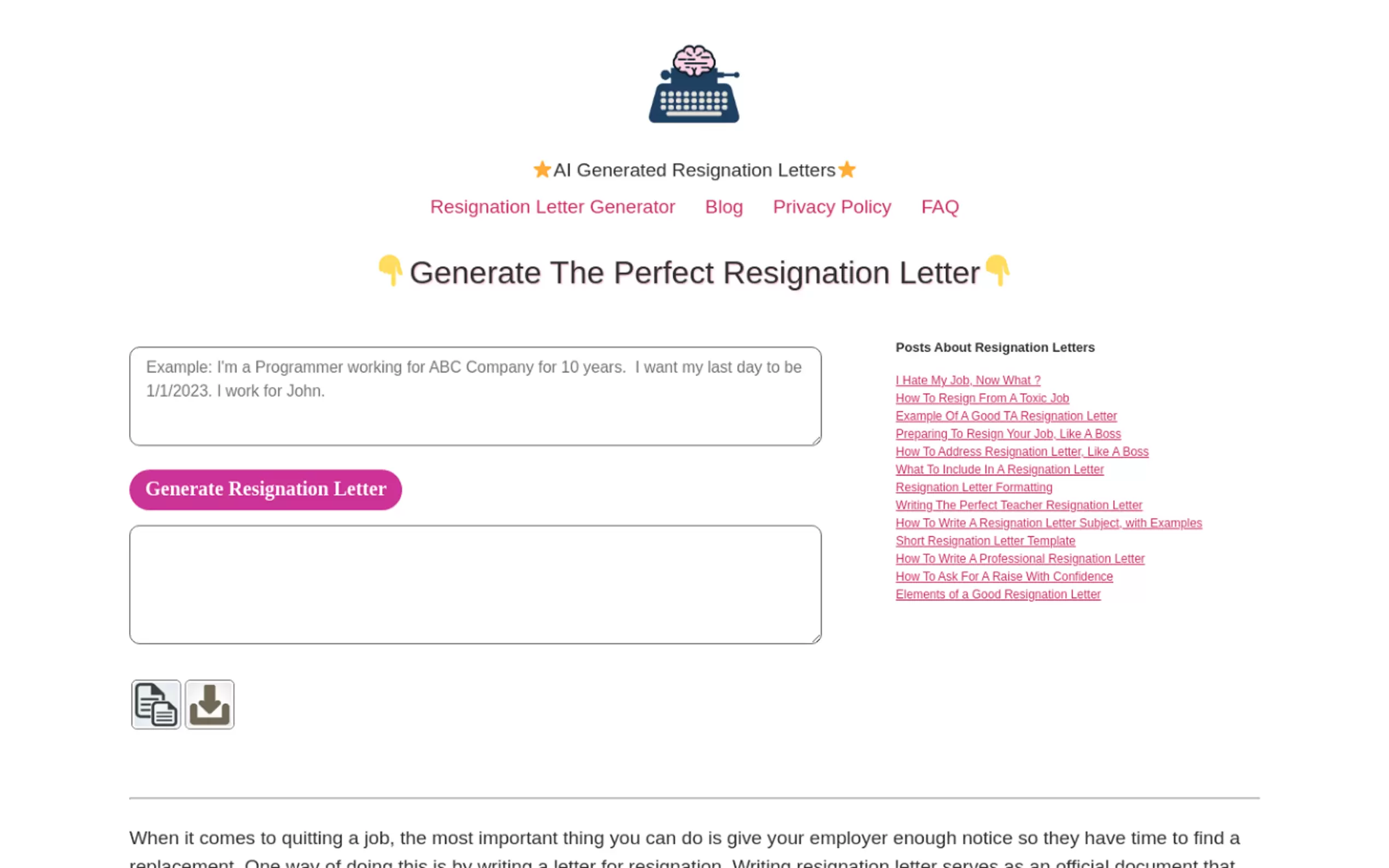 Resign gallery image