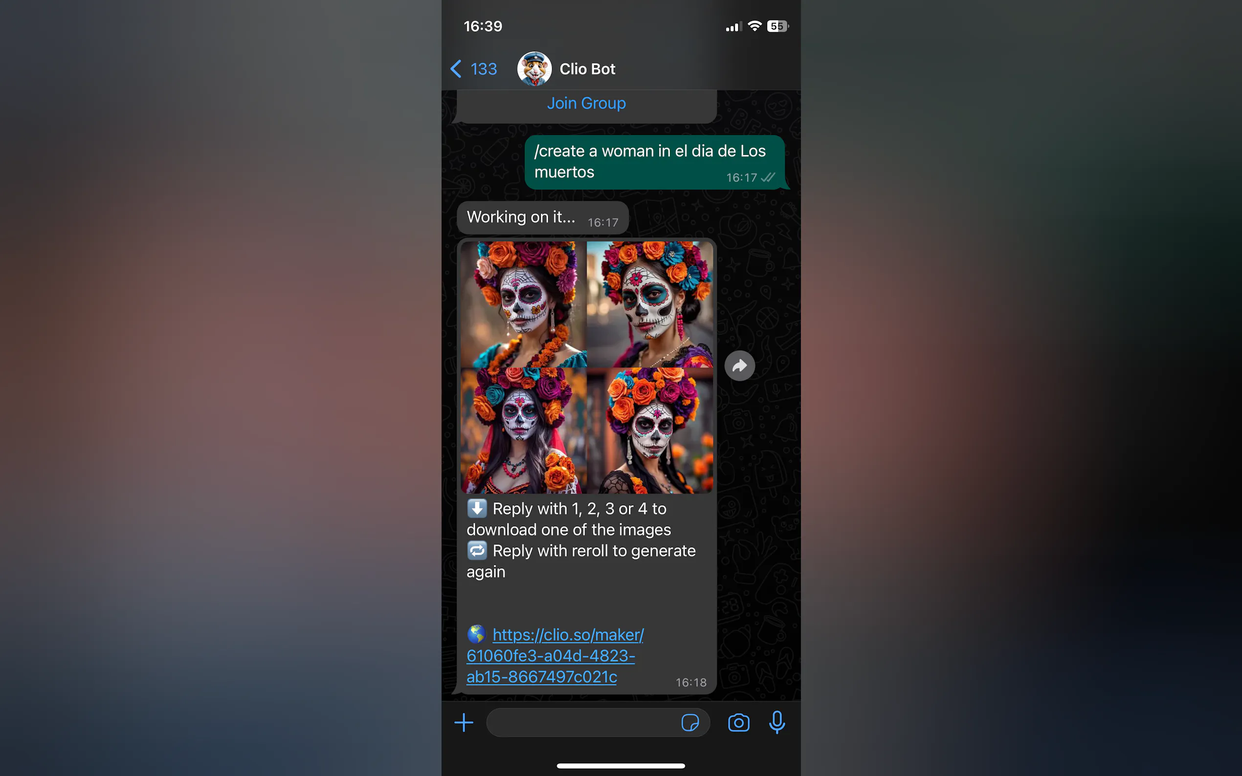 Clio Image Maker for Whatsapp & Telegram gallery image