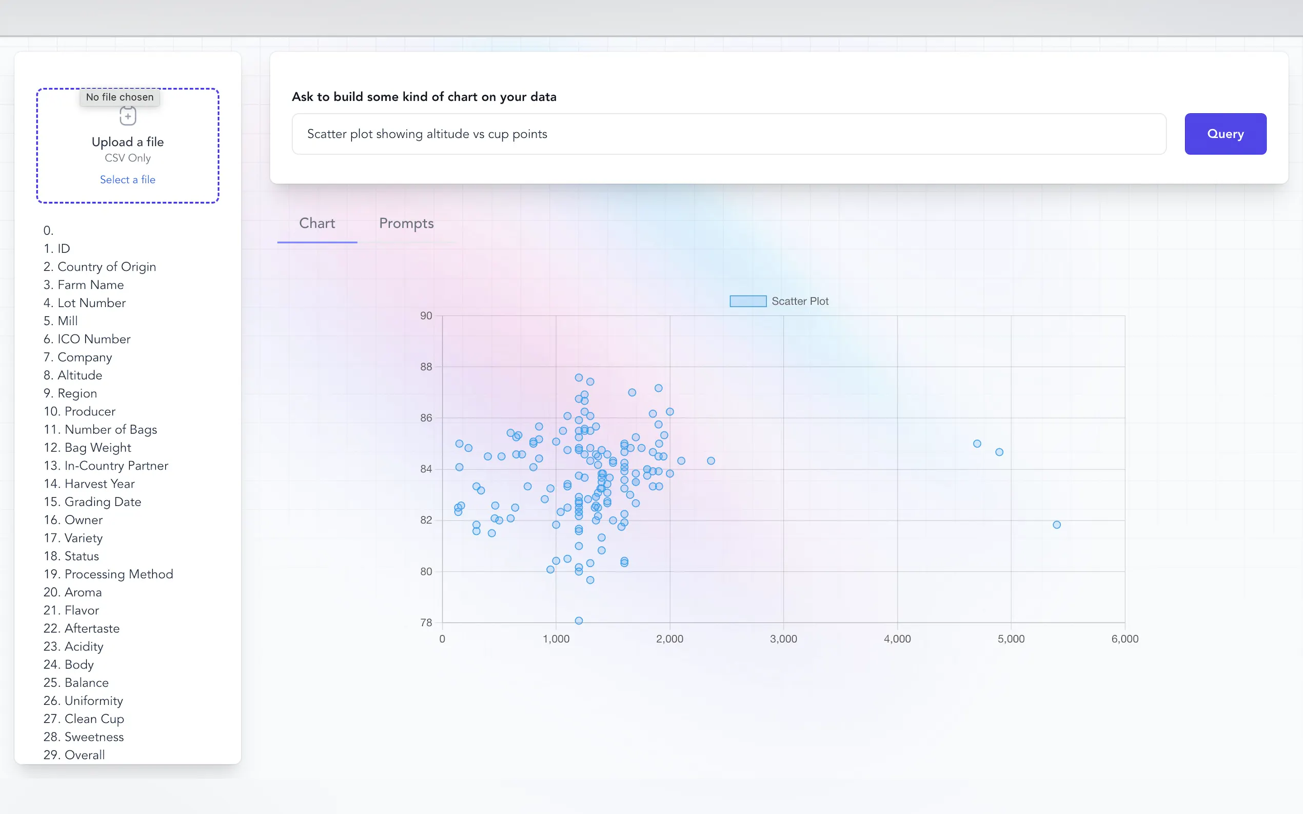 Chat2csv gallery image