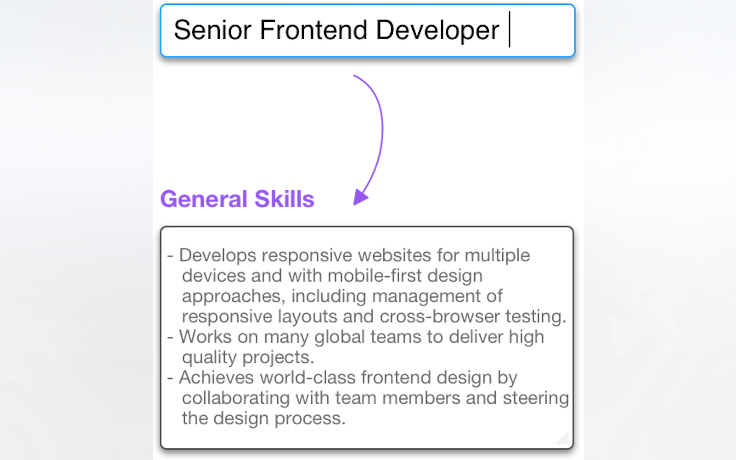 Job Description AI gallery image