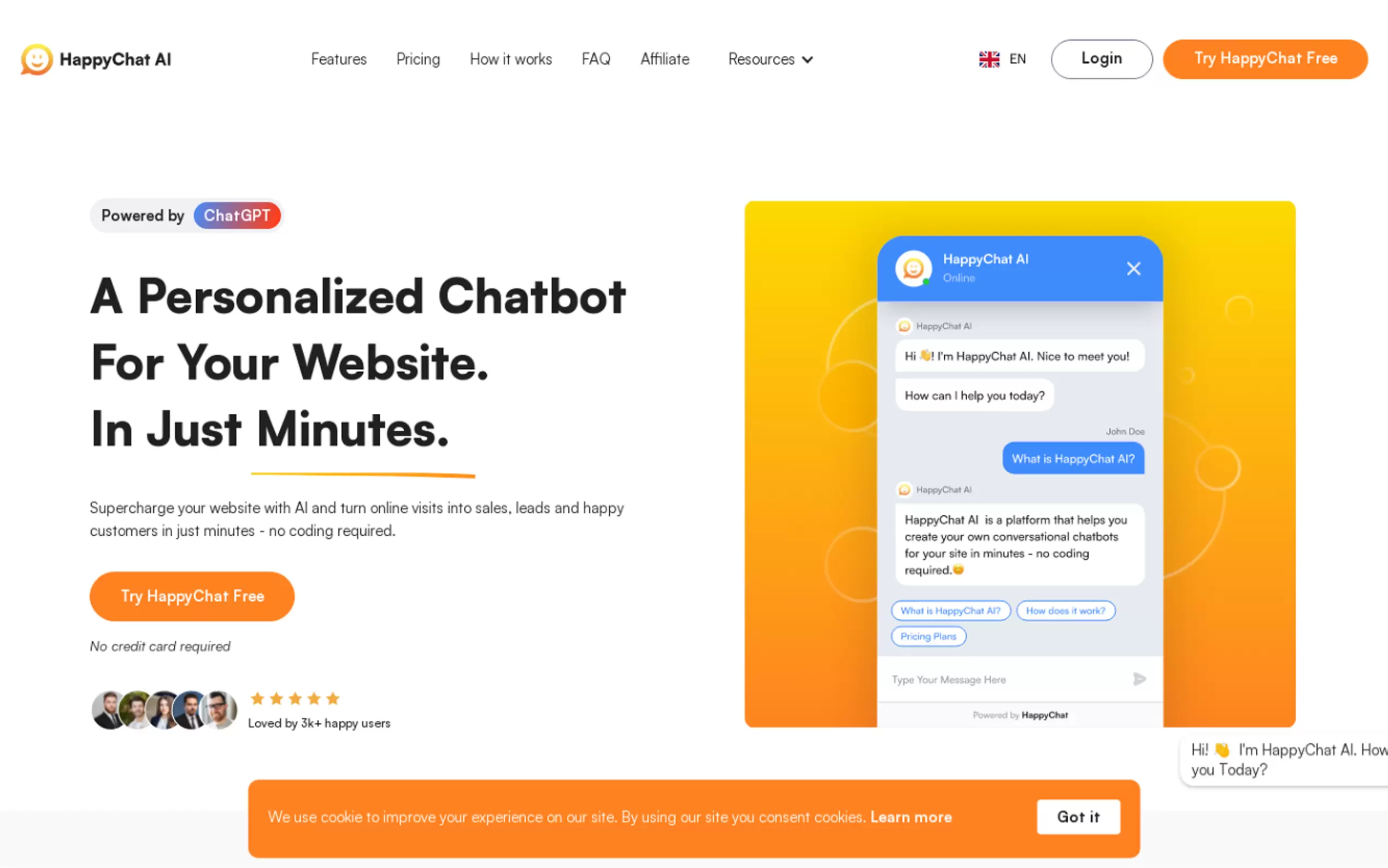 HappyChat AI gallery image