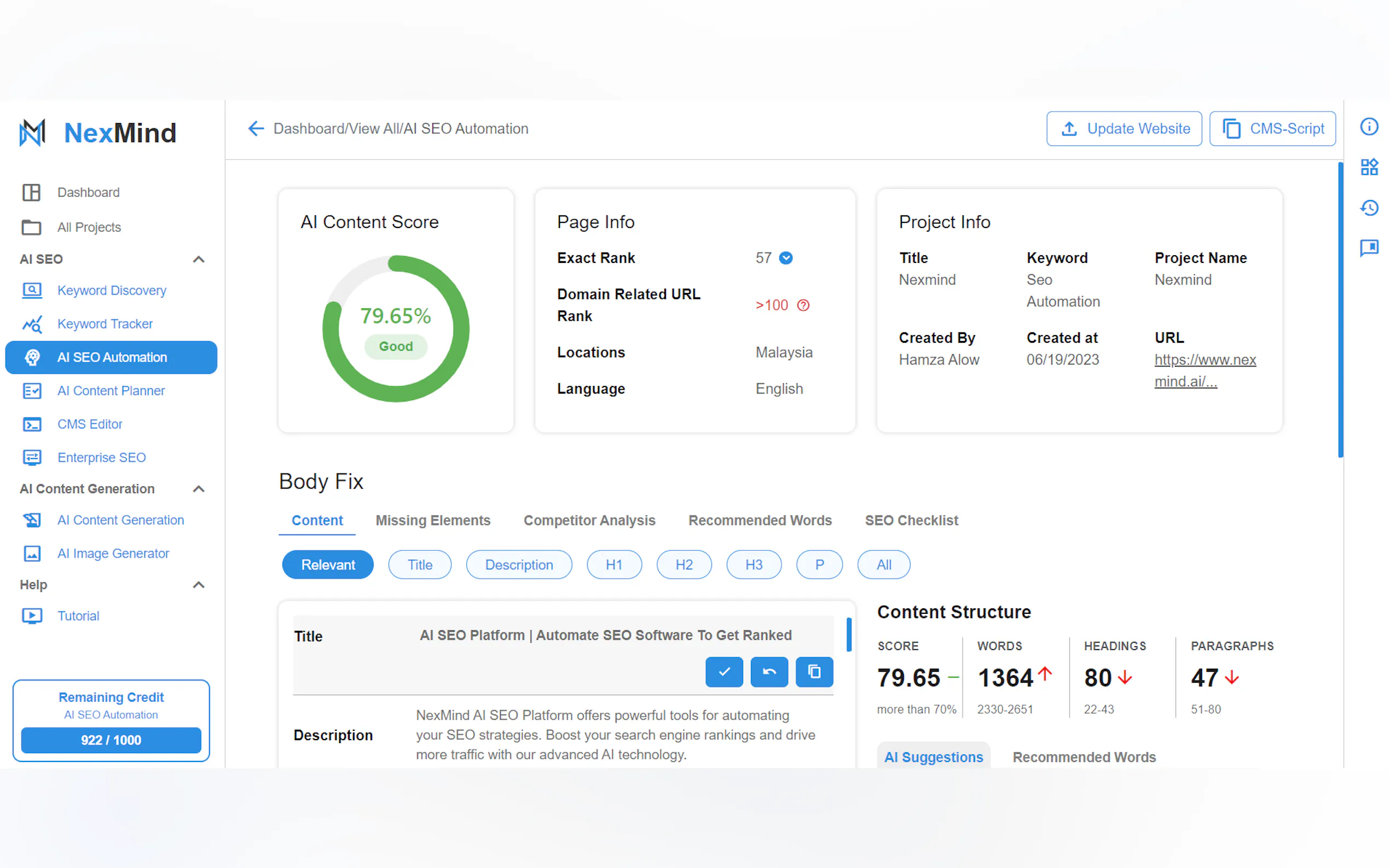 NexMind gallery image