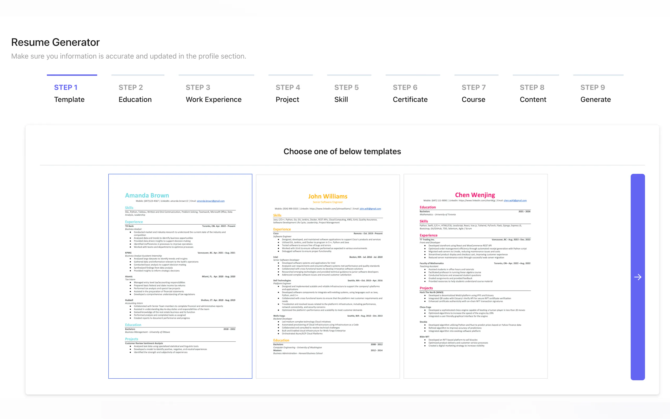 Resumize AI gallery image