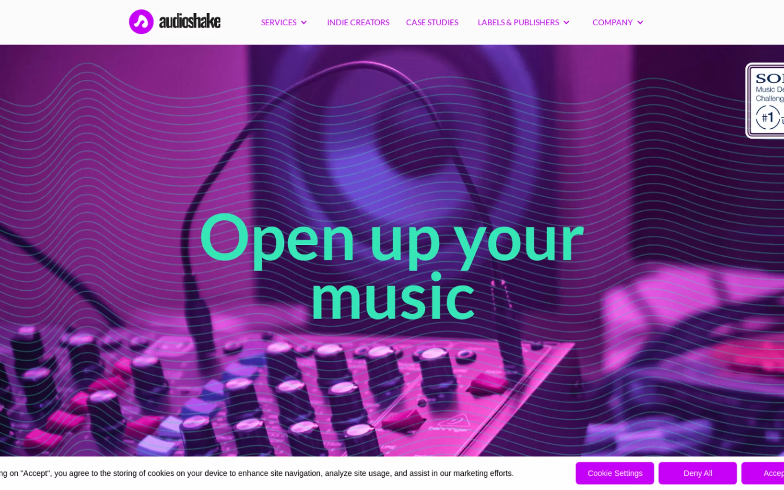 Audioshake gallery image