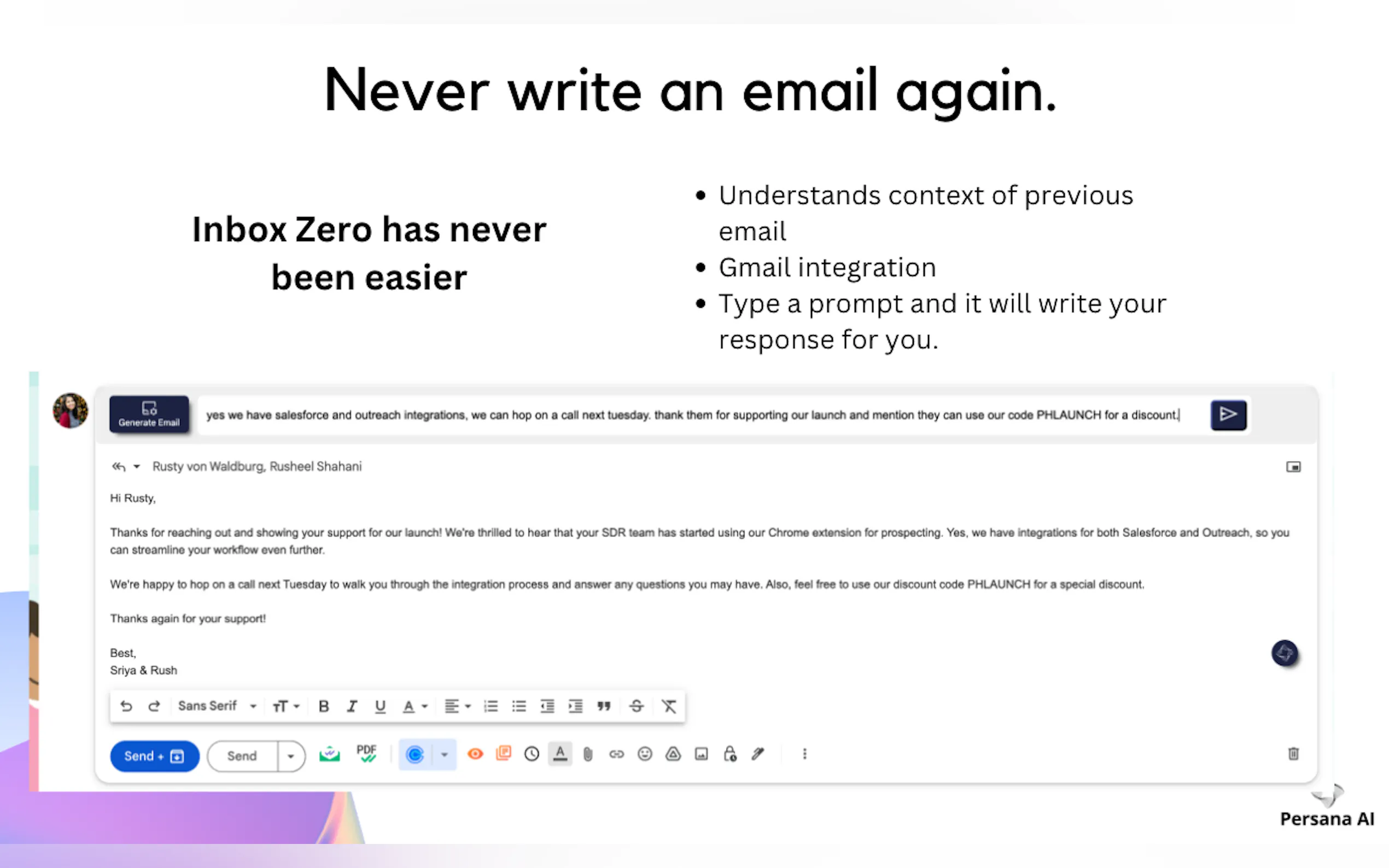 Prospect with Persana AI gallery image
