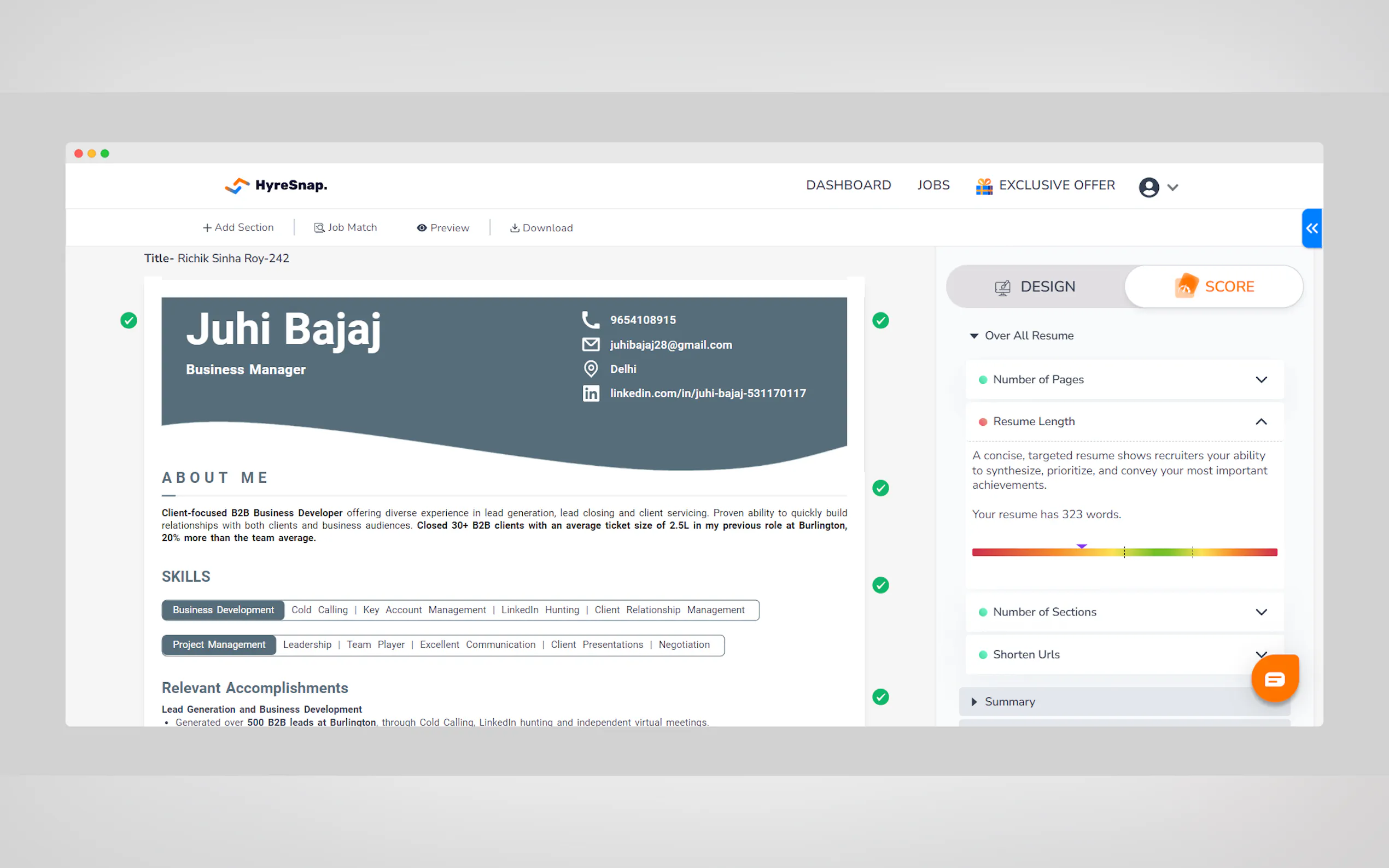 HyreSnap gallery image