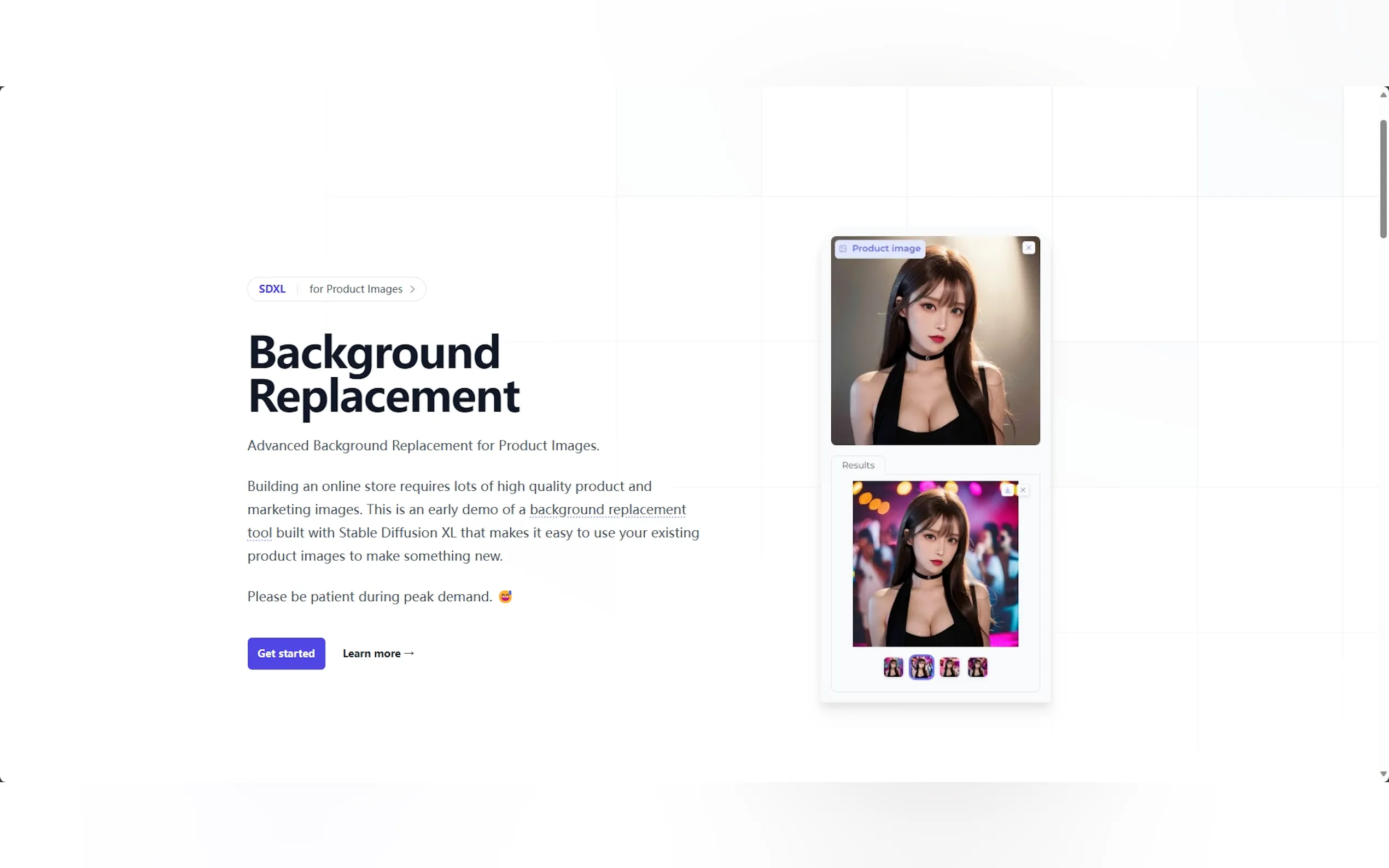 SDXL Background Replacement gallery image