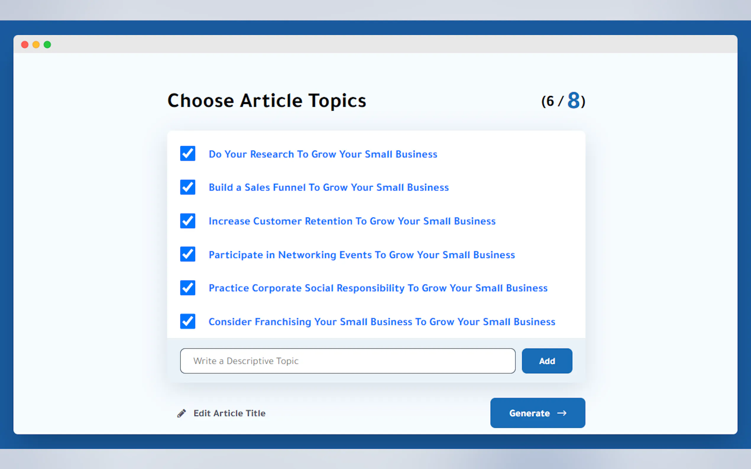 Katteb AI Article Writer gallery image